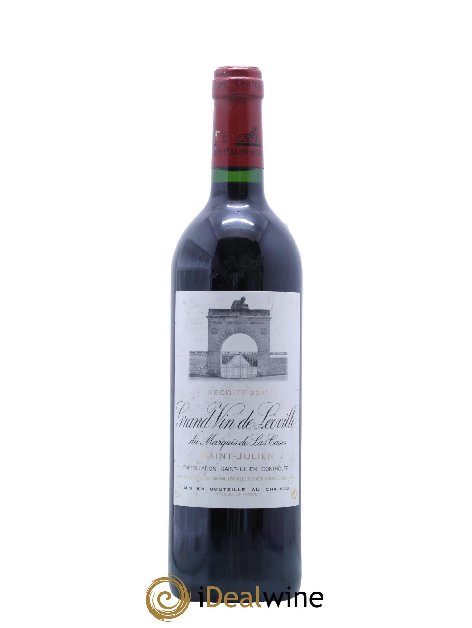 Château Léoville Las Cases 2ème Grand Cru Classé 2001 - Lot de 1 bouteille - 0
