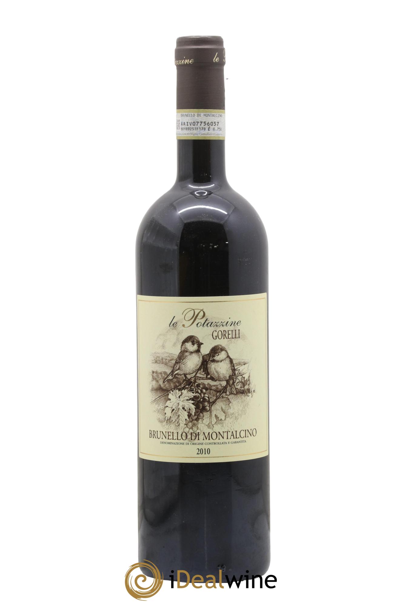 Brunello di Montalcino Le Potazzine Gorelli 2010 - Lot de 1 bouteille - 0