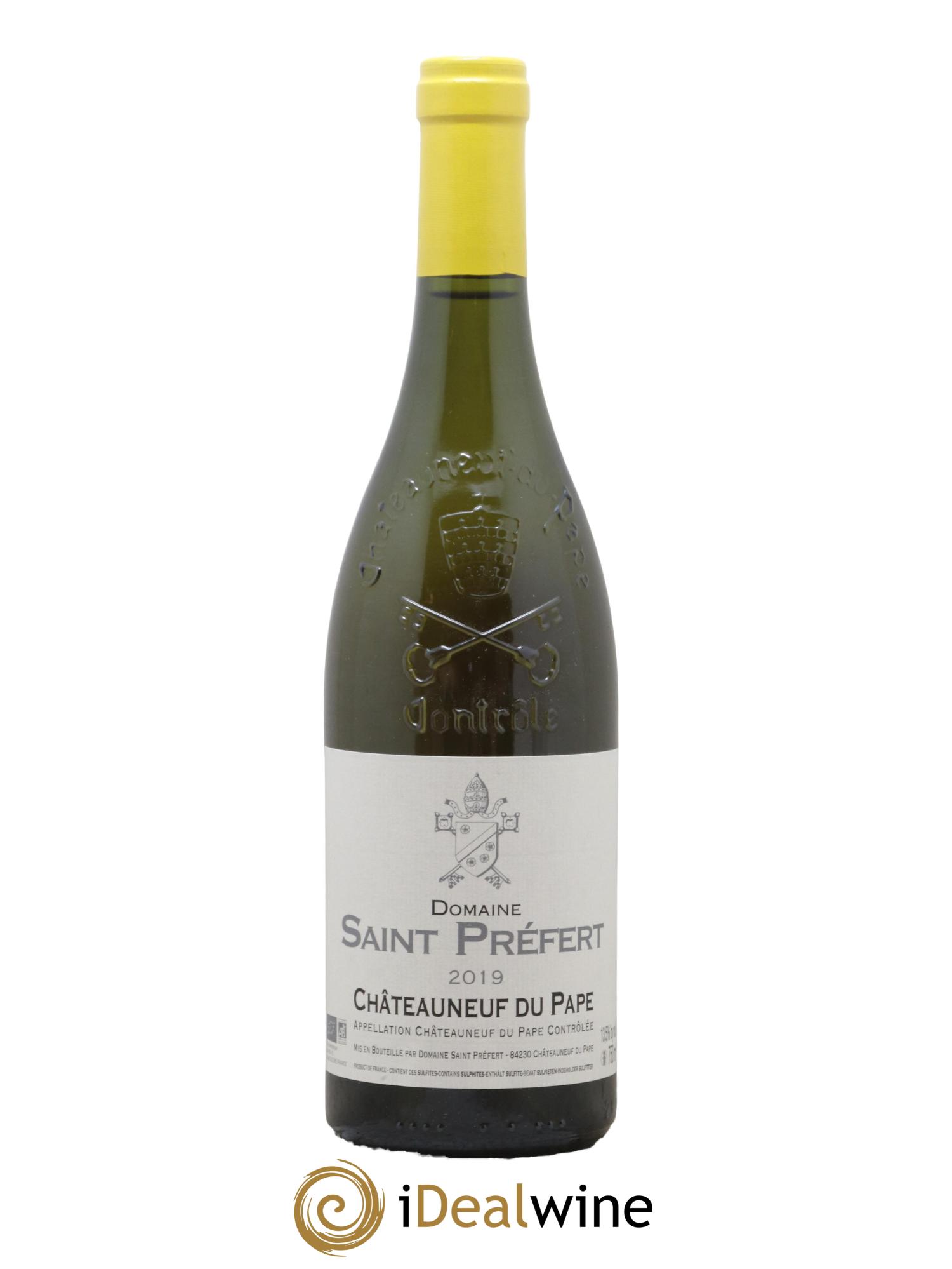 Châteauneuf-du-Pape Domaine de Saint Préfert 2019 - Lot de 1 bouteille - 0