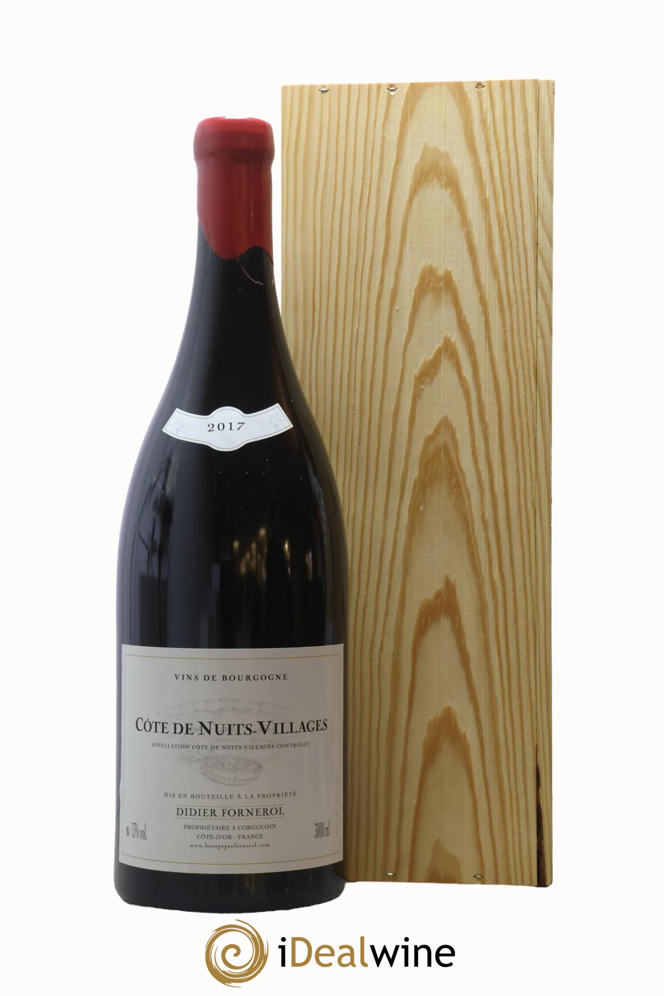 Côte de Nuits-Villages Didier Fornerol 2017 - Lot de 1 double magnum - 0