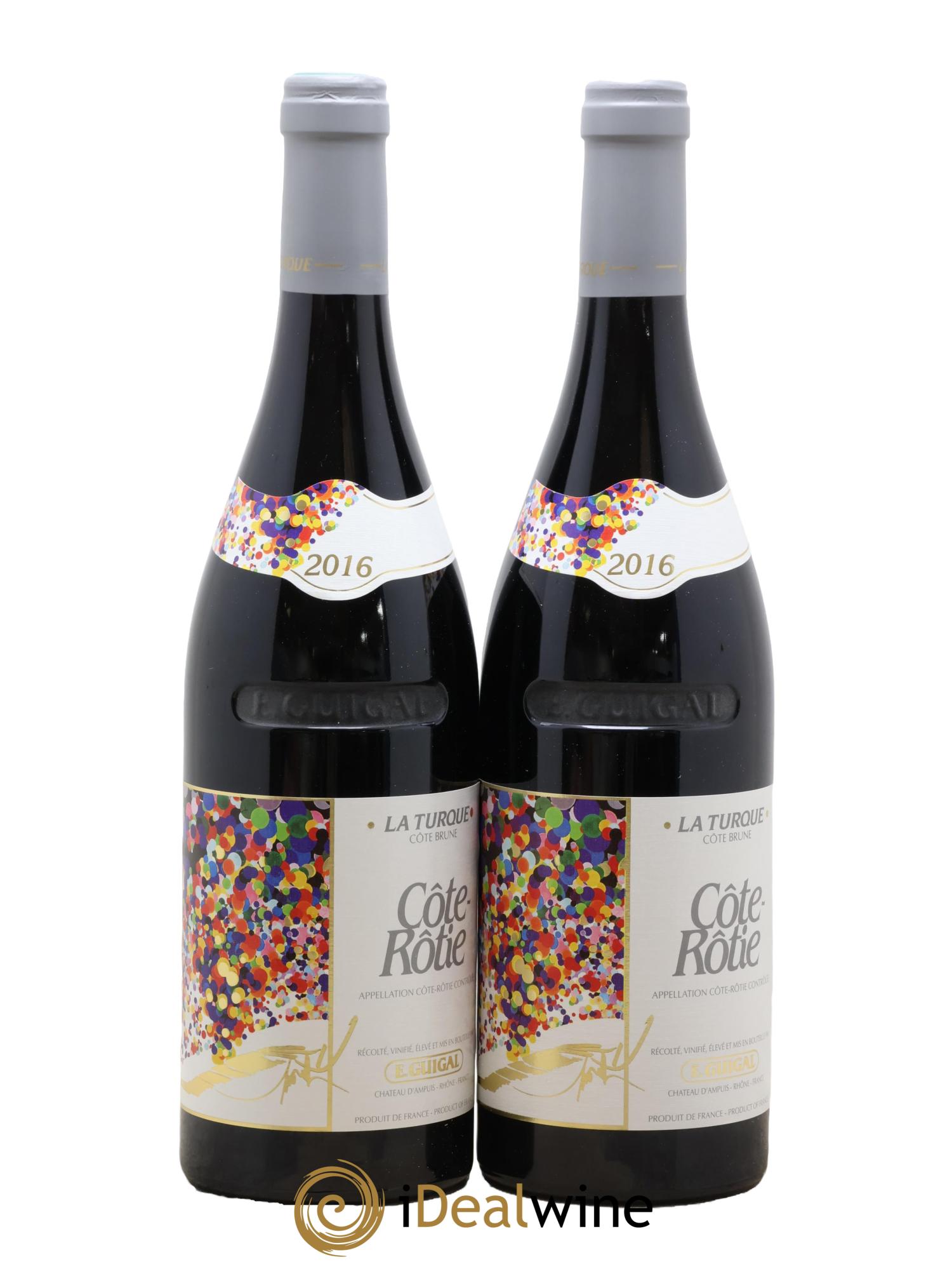 Côte-Rôtie La Turque Guigal 2016 - Lotto di 2 bottiglie - 0