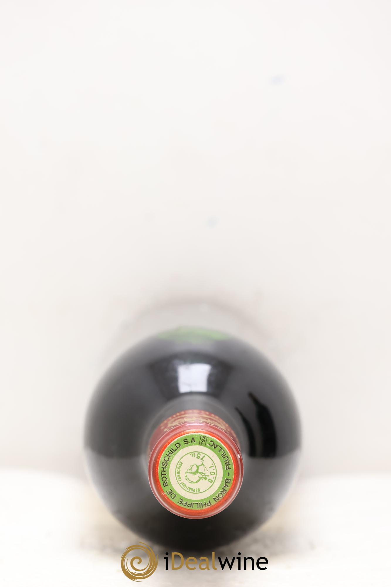 Château Mouton Rothschild 1er Grand Cru Classé 1986 - Lot de 2 bouteilles - 1