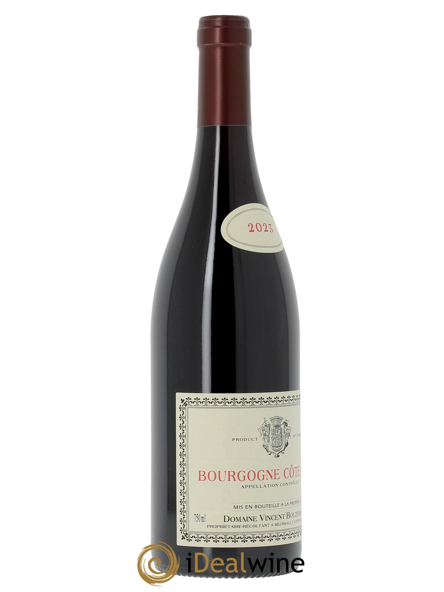 Bourgogne Côte-d'Or Vincent Bouzereau (Domaine)  2023 - Posten von 1 Flasche - 2