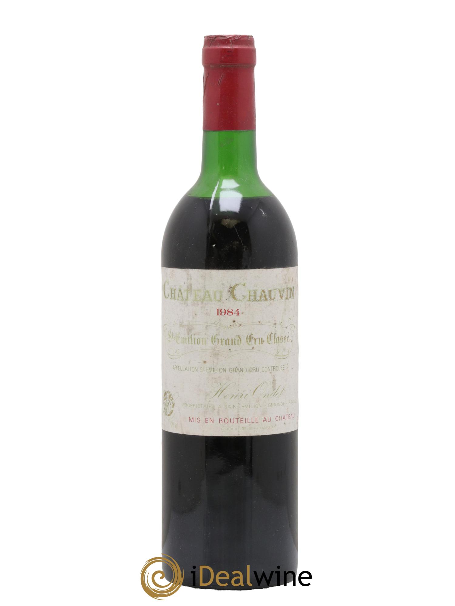 Château Chauvin Grand Cru Classé 1984 - Lotto di 1 bottiglia - 0