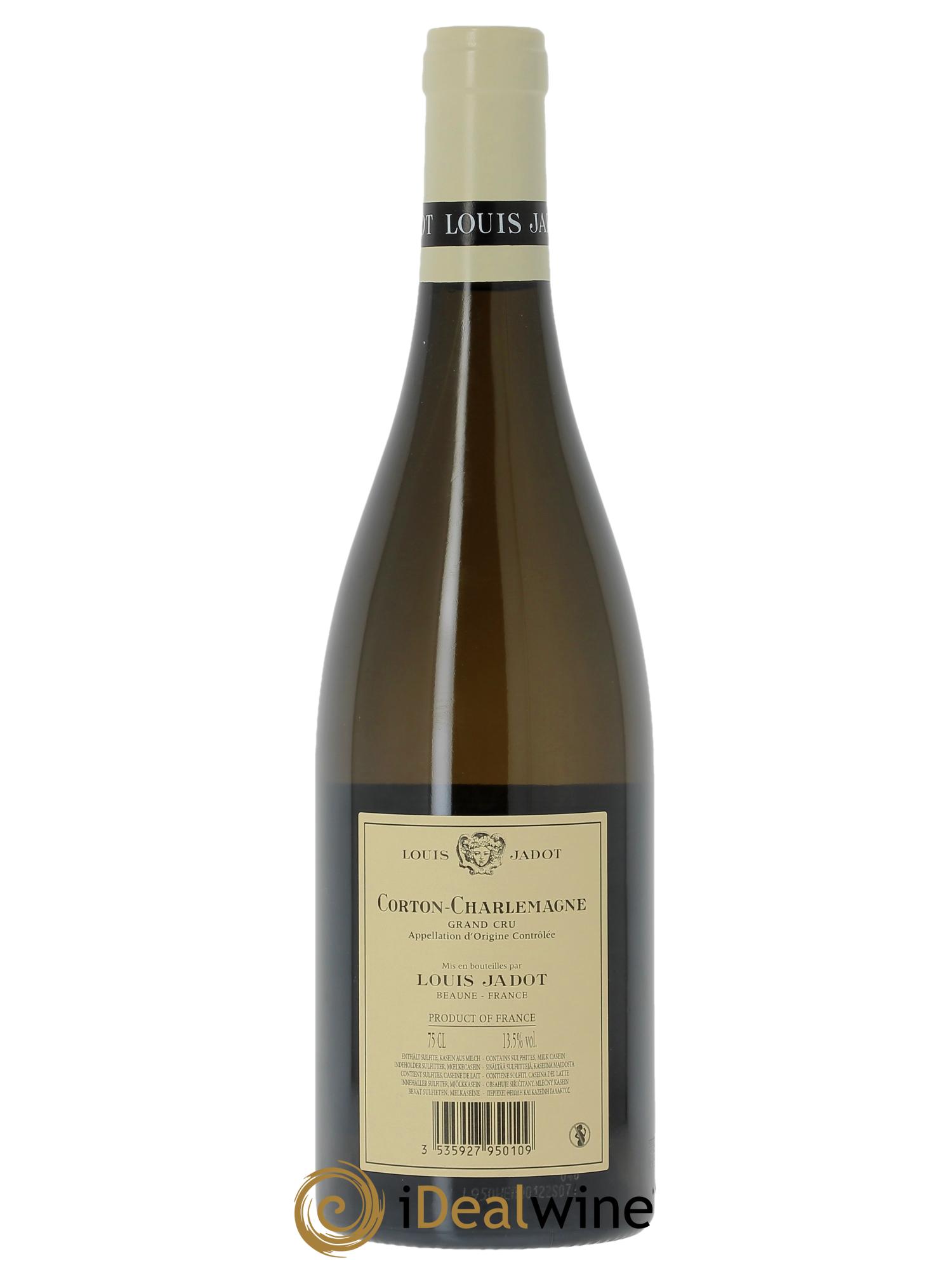 Corton-Charlemagne Grand Cru Maison Louis Jadot (CBO à partir de 6 bts) 2022 - Lote de 1 botella - 1