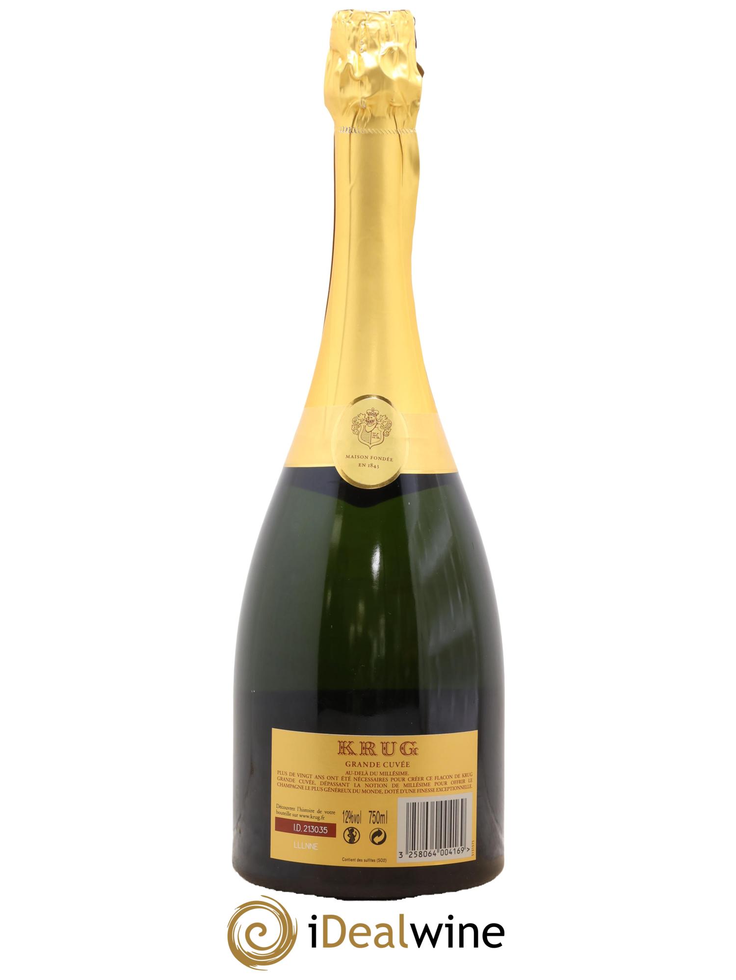 Grande Cuvée - 162ème édition Krug - Lot of 1 bottle - 1