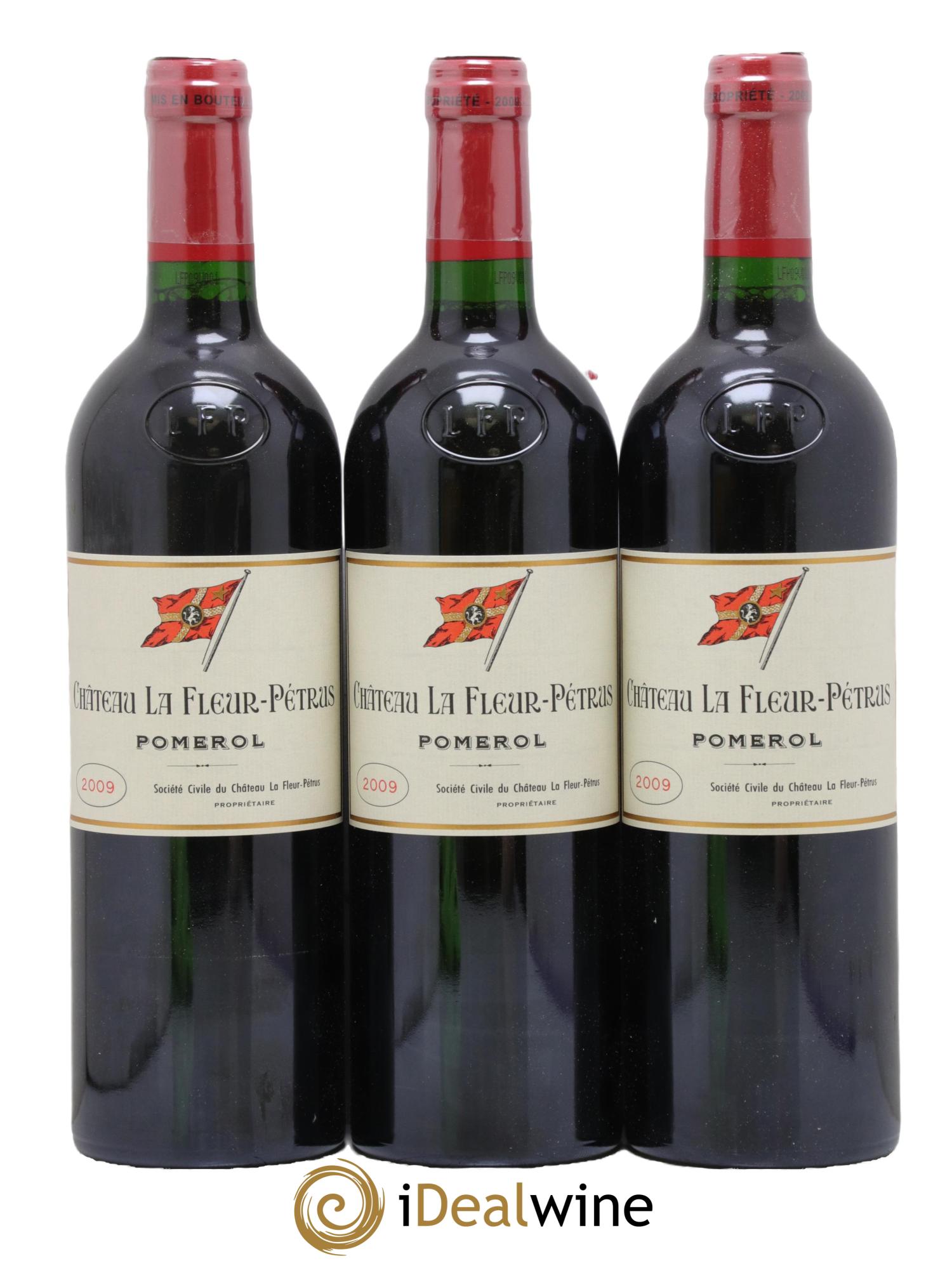 Château la Fleur Petrus 2009 - Lot de 3 bouteilles - 0