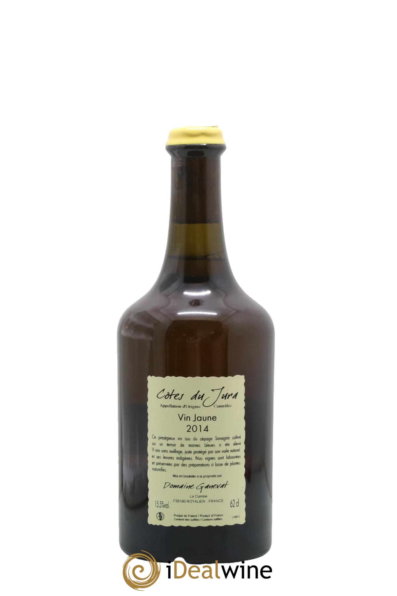 Côtes du Jura Vin Jaune Jean-François Ganevat (Domaine) 2014 - Lot de 1 clavelin - 1