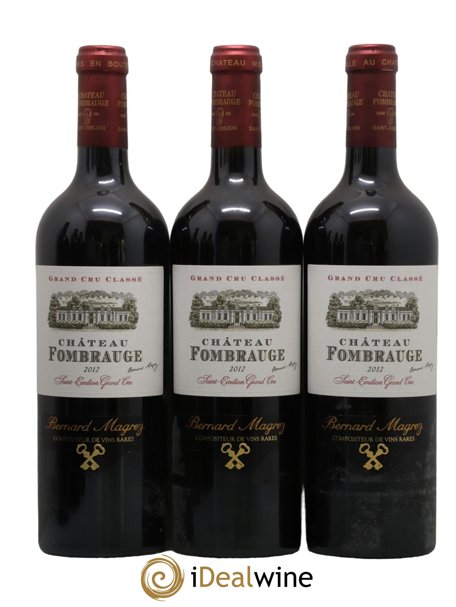 Château Fombrauge Grand Cru Classé  2012 - Lot de 6 bouteilles - 1