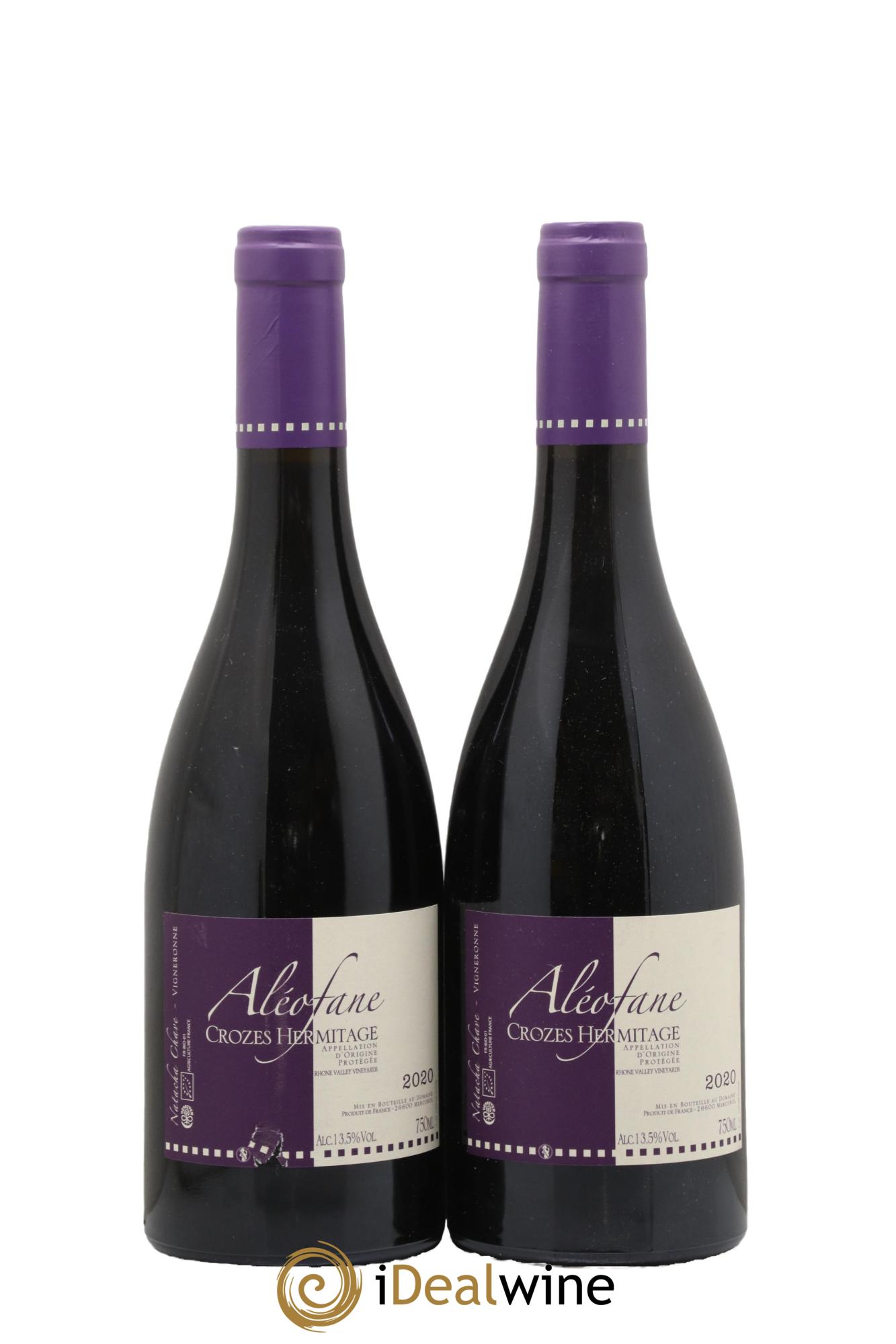 Crozes-Hermitage Aléofane (Domaine) 2020 - Lotto di 2 bottiglie - 0