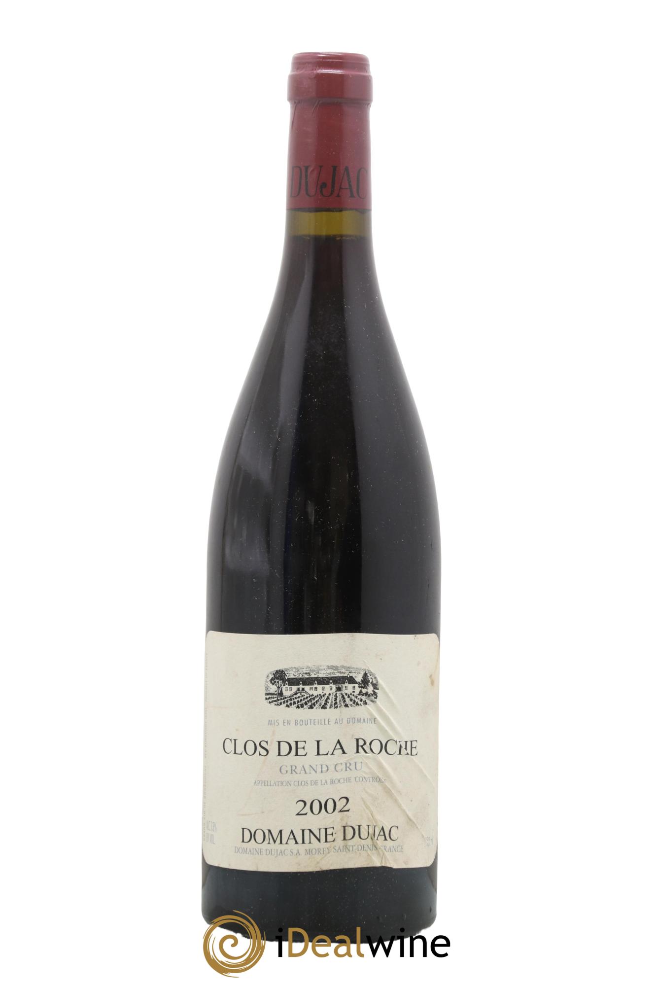 Clos de la Roche Grand Cru Dujac (Domaine) 2002 - Lotto di 1 bottiglia - 0