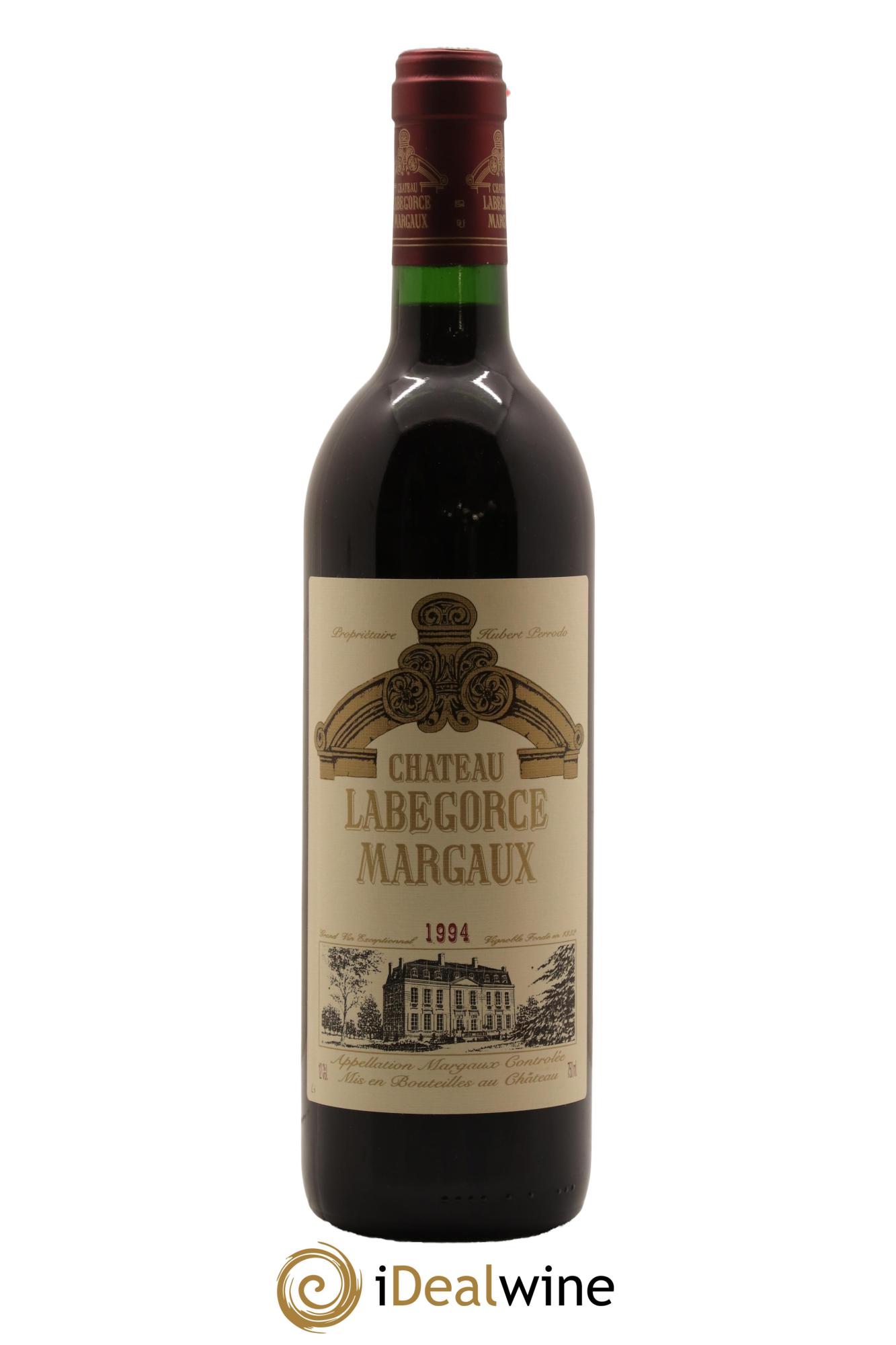 Château Labegorce Cru Bourgeois 1994 - Lot de 1 bouteille - 0