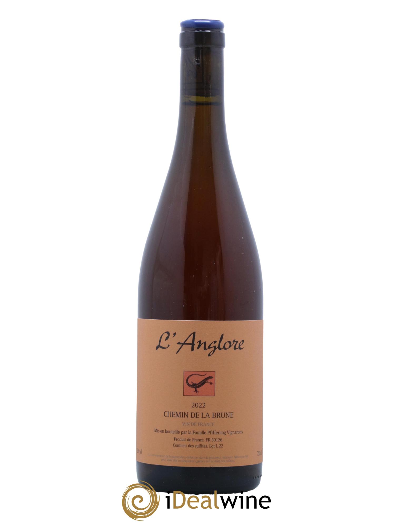 Vin de France Chemin de la brune L'Anglore 2022 - Lot de 1 bouteille - 0