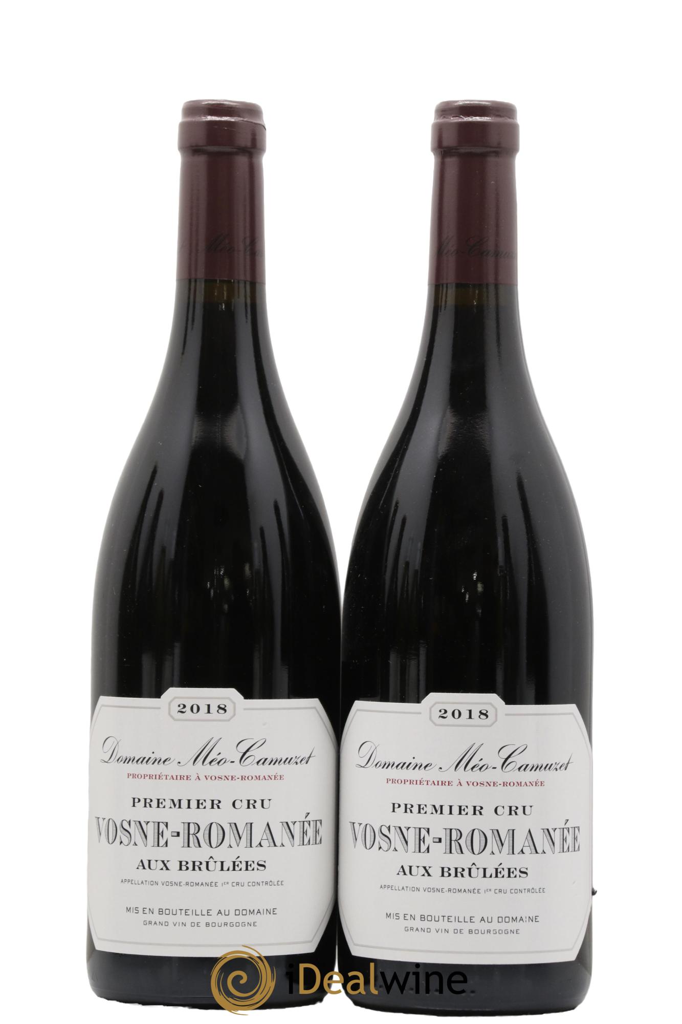 Vosne-Romanée 1er Cru Aux Brûlées Méo-Camuzet (Domaine) 2018 - Posten von 2 Flaschen - 0