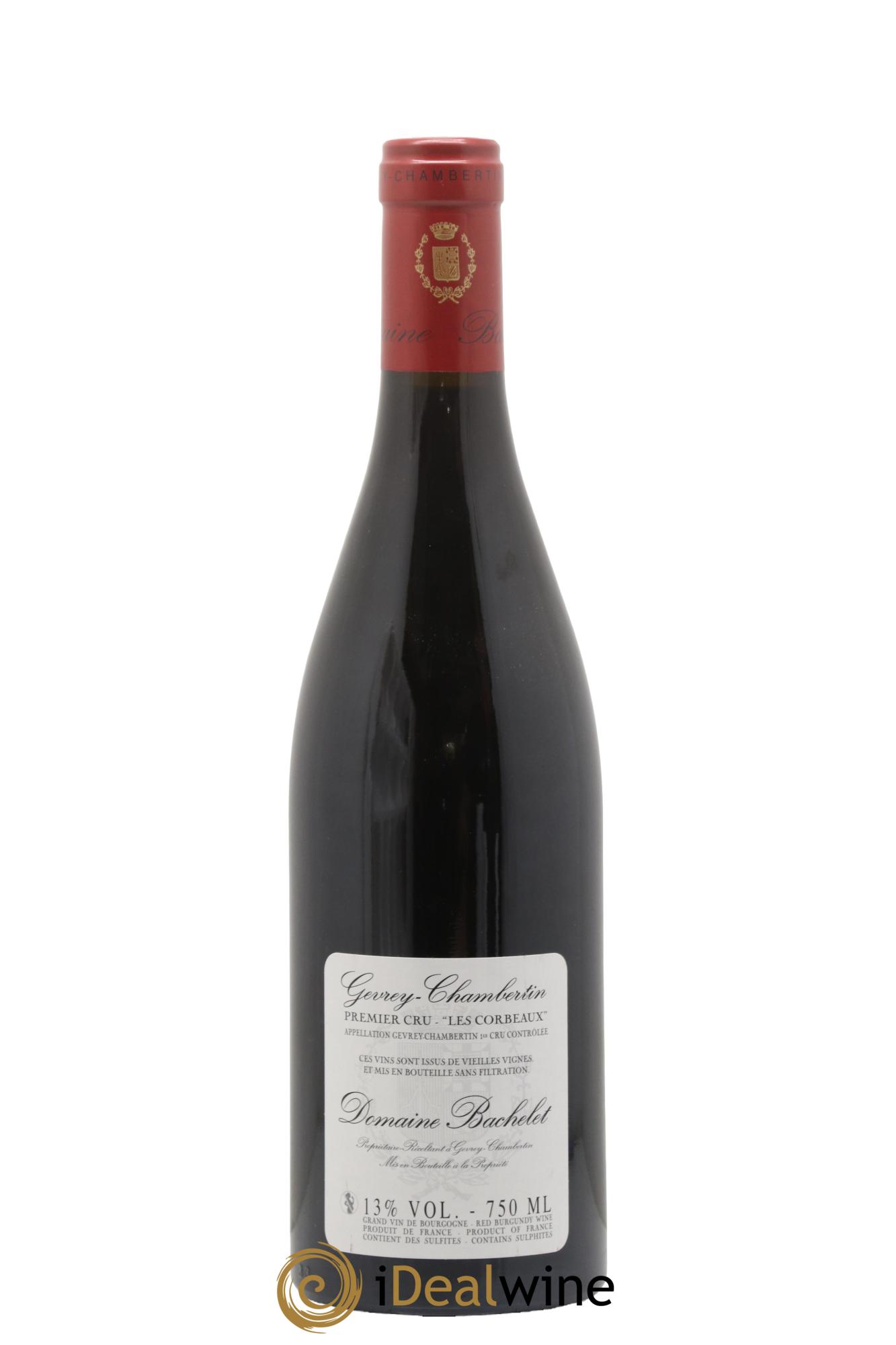 Gevrey-Chambertin 1er Cru Les Corbeaux Vieilles Vignes Denis Bachelet (Domaine) 2016 - Lot of 1 bottle - 1