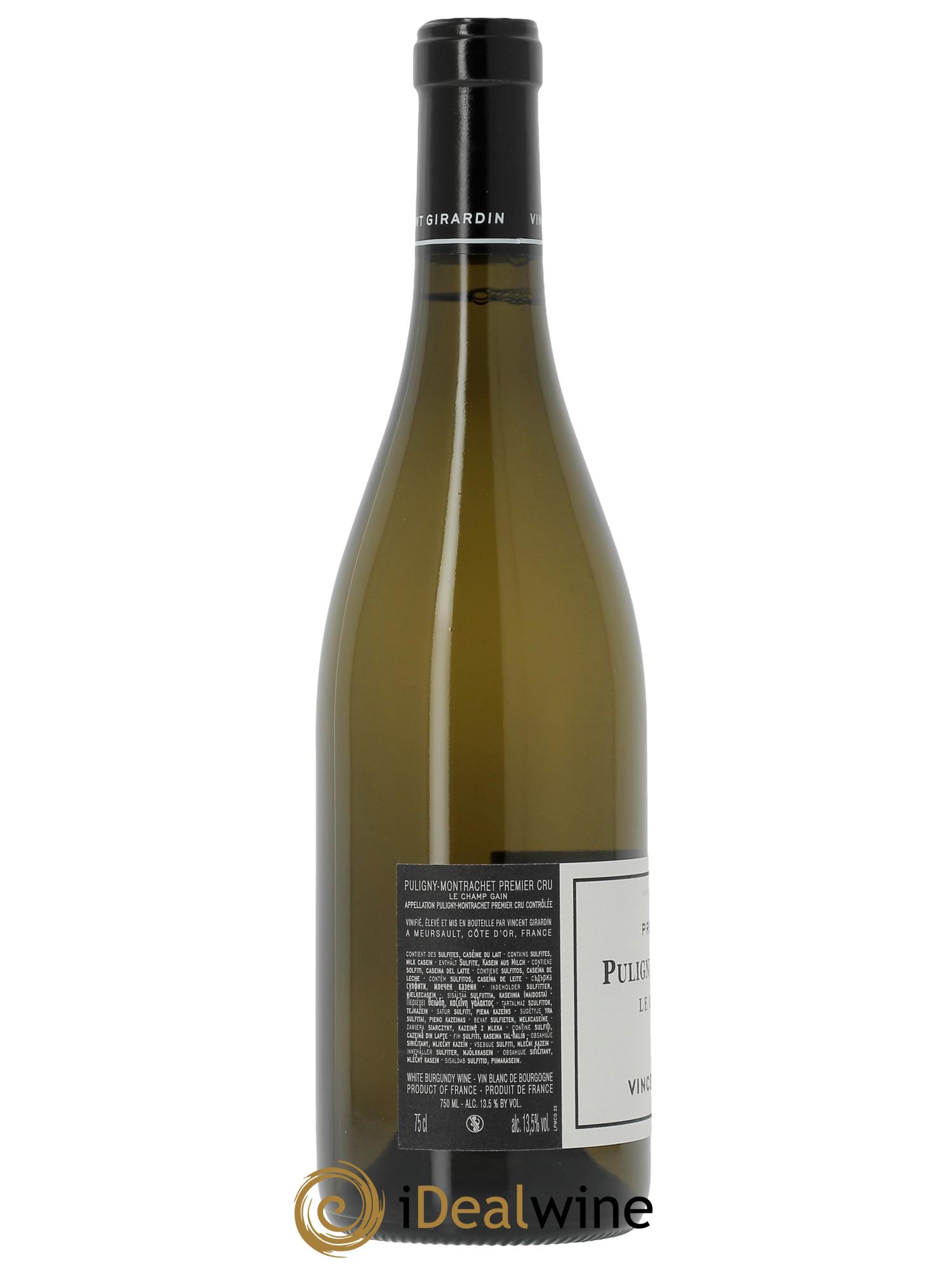 Puligny-Montrachet 1er Cru Le Champ Gain Vincent Girardin (Domaine)  2023 - Lotto di 1 bottiglia - 1