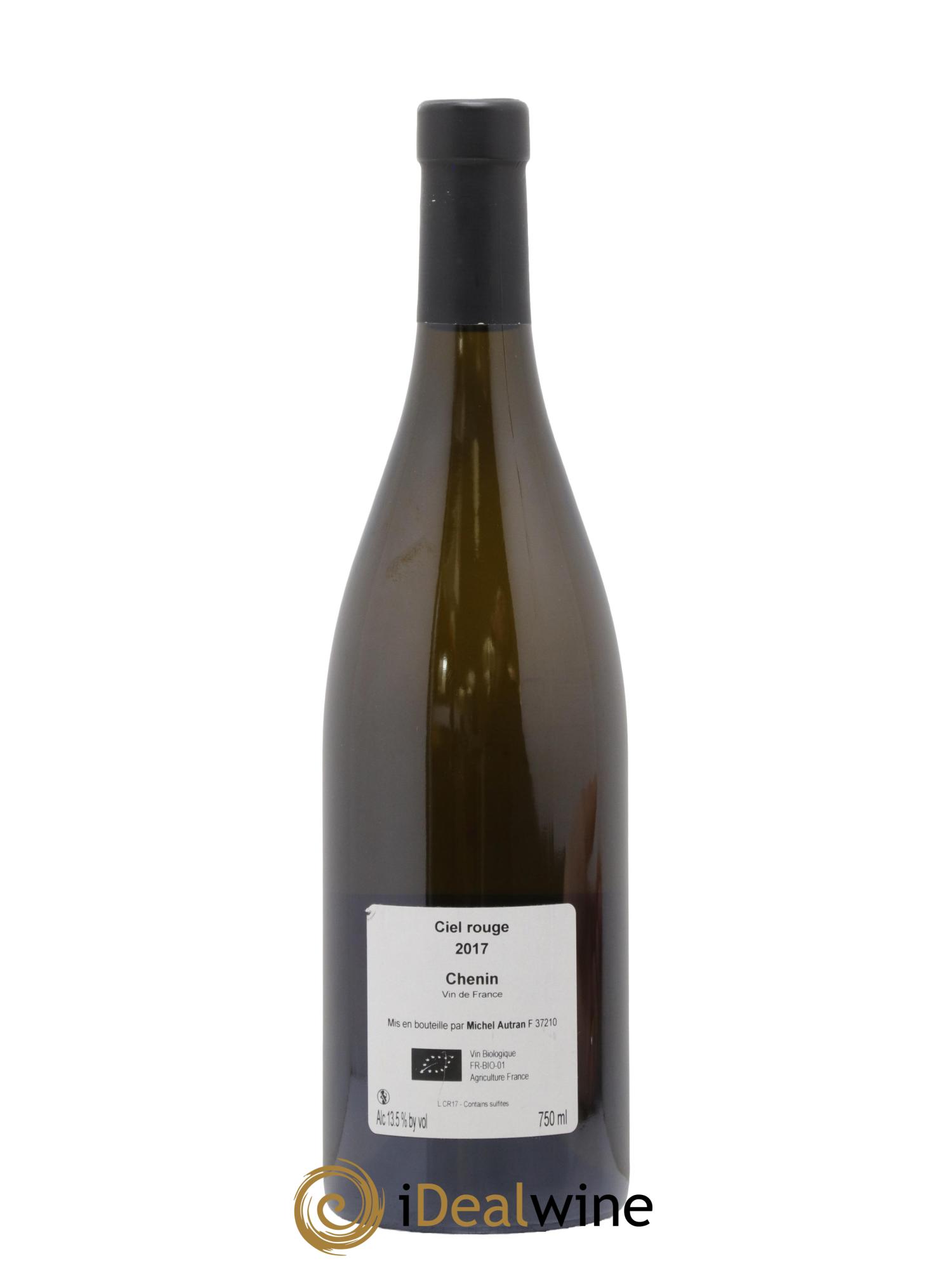 Vin de France Ciel Rouge Michel Autran 2017 - Lot de 1 bouteille - 1