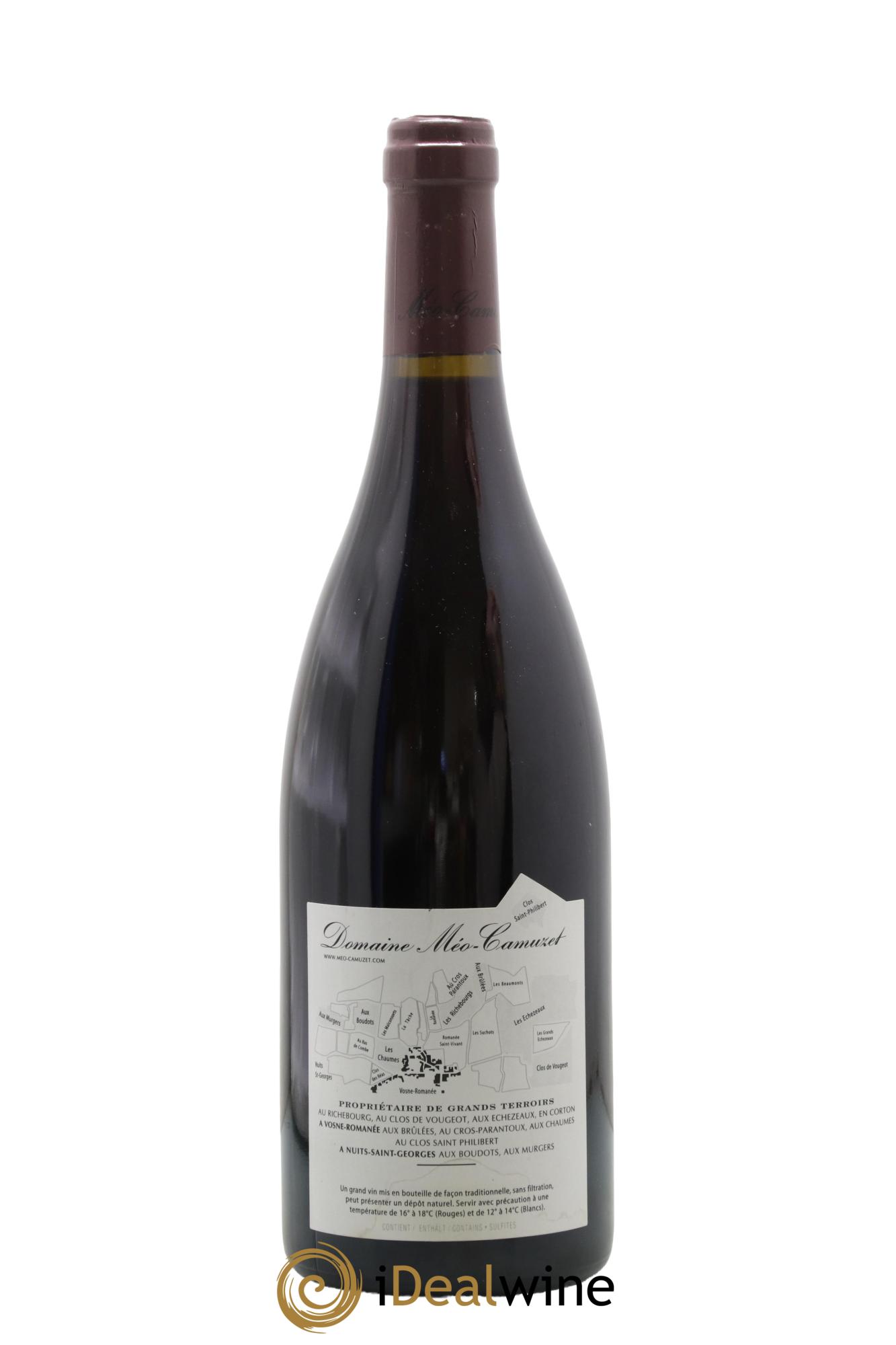 Nuits-Saint-Georges 1er Cru Aux Murgers Méo-Camuzet (Domaine) 2007 - Lot of 1 bottle - 1