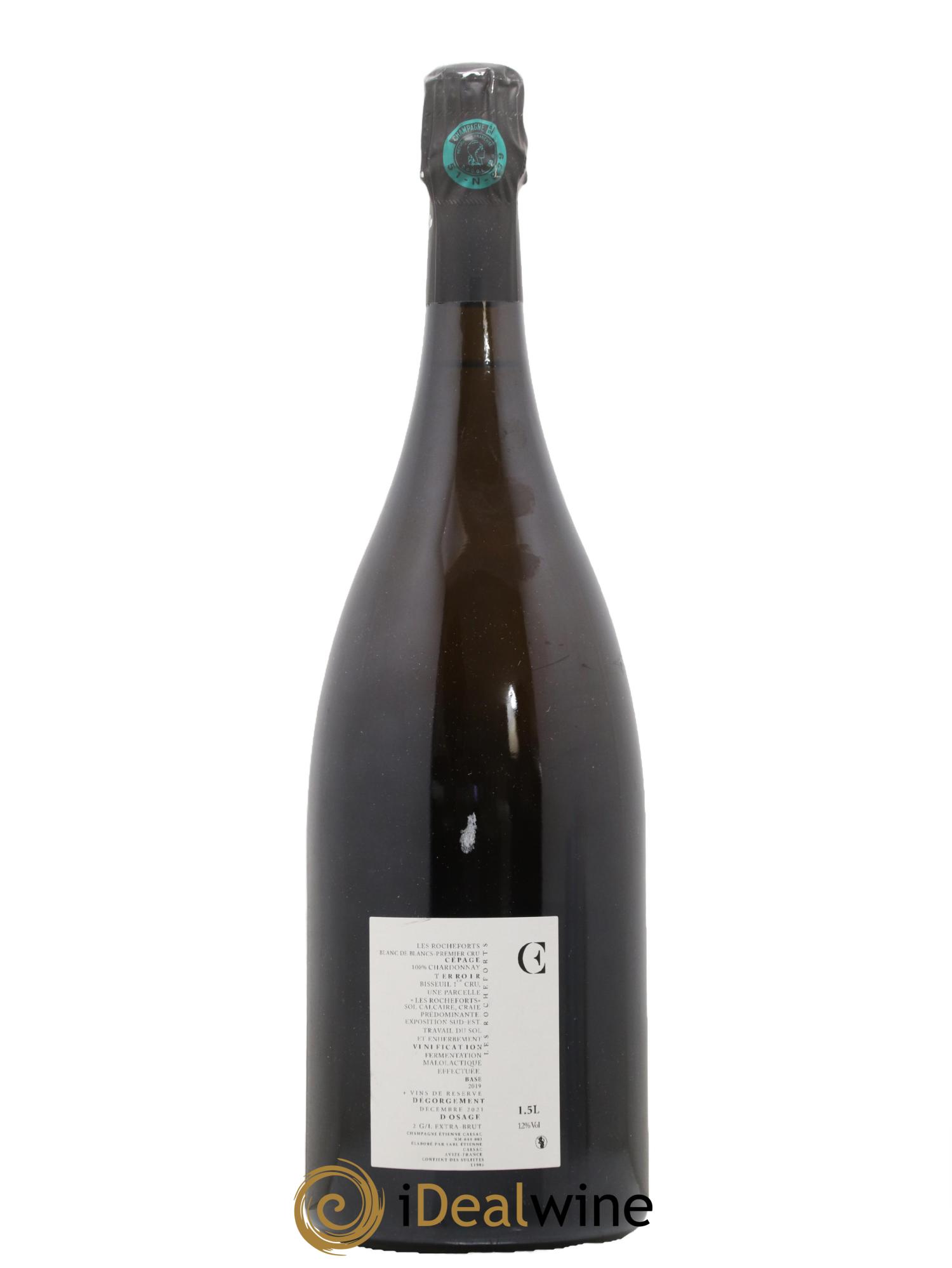 Les Rocheforts 1er Cru Extra-Brut Etienne Calsac - Lot de 1 magnum - 1