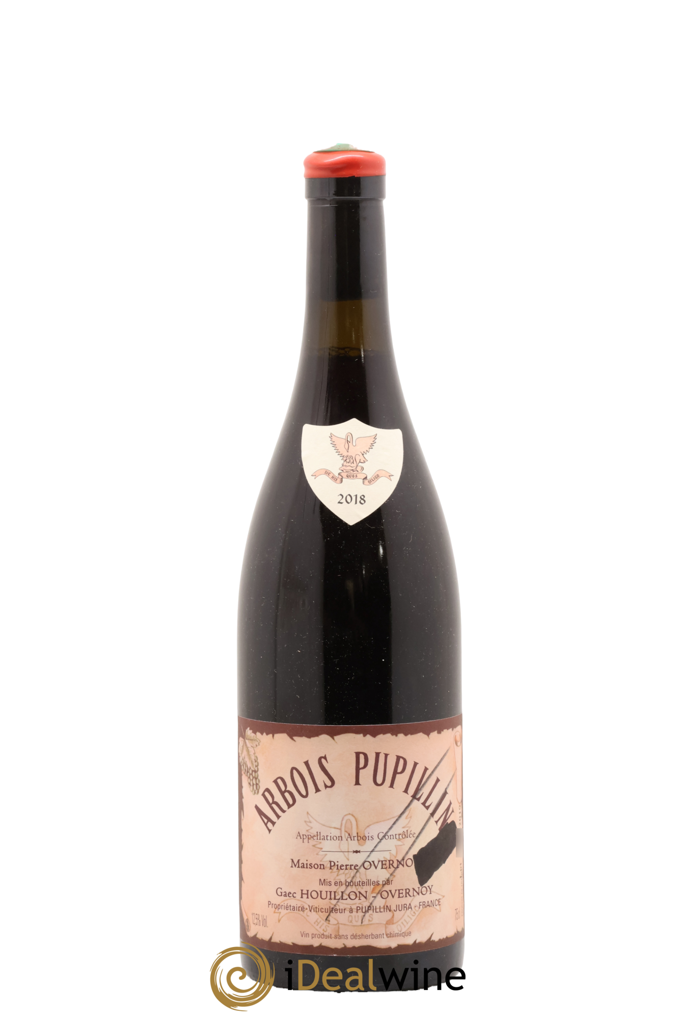 Arbois-Pupillin Poulsard (cire rouge) Overnoy-Houillon (Domaine) 2018 - Lot of 1 bottle - 0