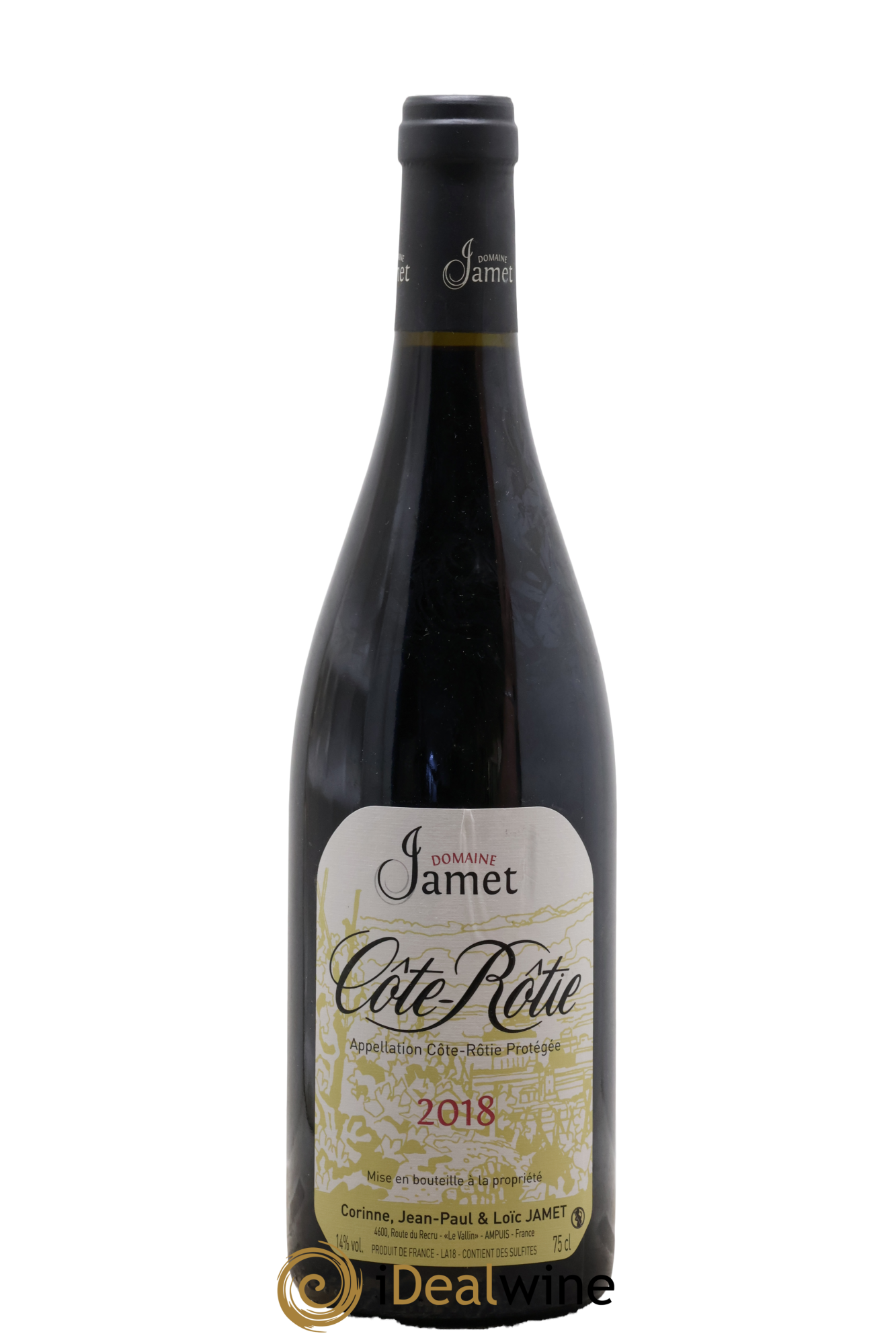 Côte-Rôtie Jamet (Domaine) 2018 - Lot de 1 bouteille - 0
