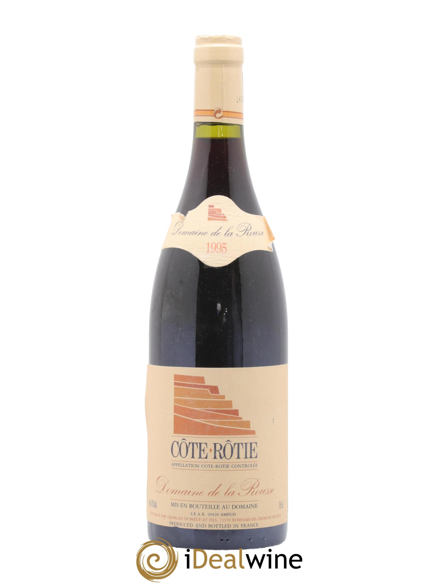 Côte-Rôtie Domaine de la Rousse 1995 - Posten von 1 Flasche - 0