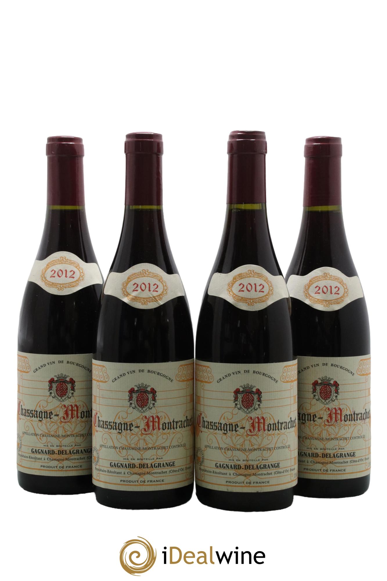 Chassagne-Montrachet Gagnard-Delagrange (Domaine) 2012 - Lot de 4 bouteilles - 0