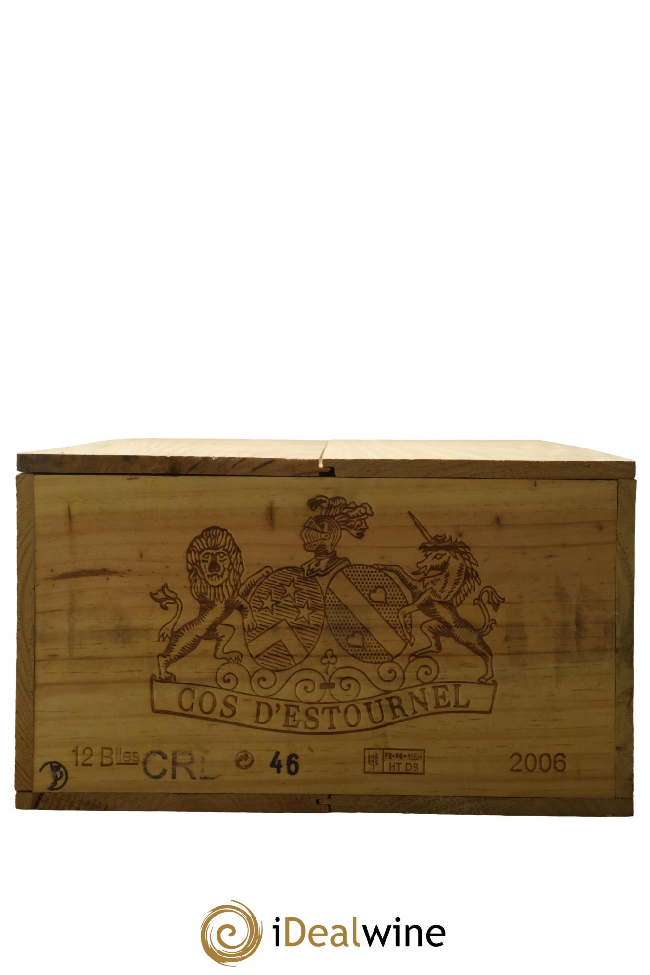 Cos d'Estournel 2ème Grand Cru Classé 2006 - Lotto di 12 bottiglie - 5