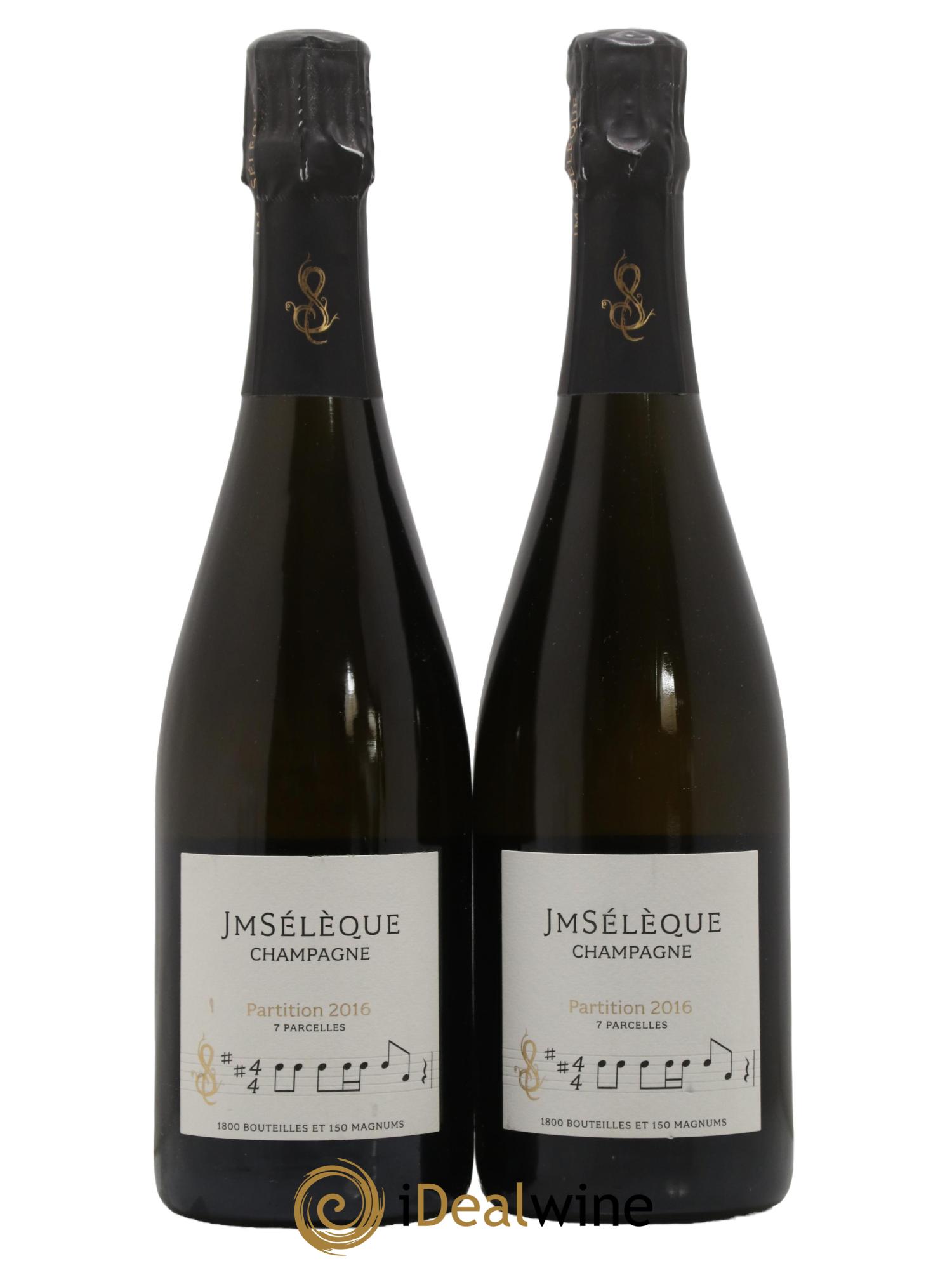 Partition Jean-Marc Sélèque 2016 - Lot de 2 bouteilles - 0