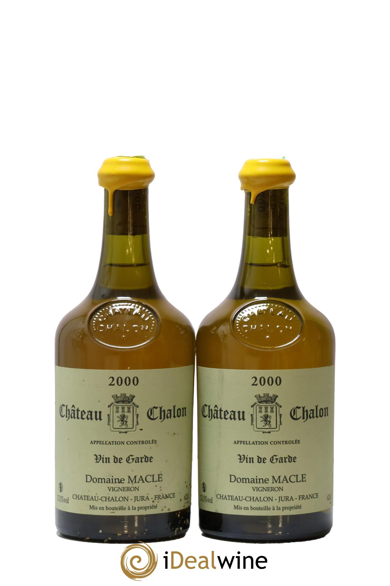 Château-Chalon Jean Macle 2000 - Lot de 2 clavelins - 0