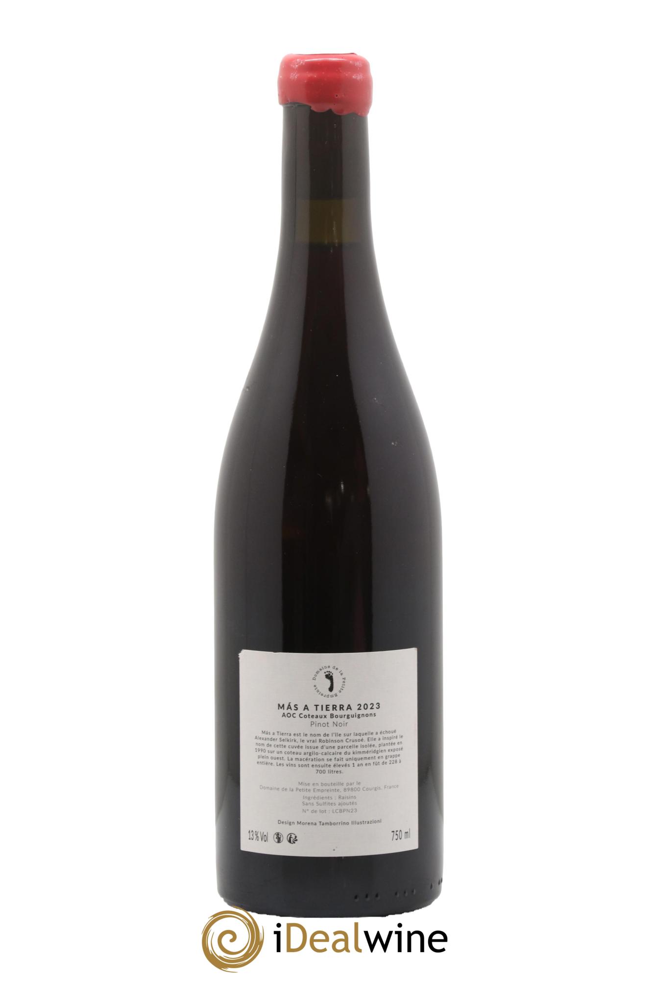 Bourgogne Côtes d'Auxerre Mas A Tierra Mélissa Bazin et Romain De Moor 2023 - Lot of 1 bottle - 1