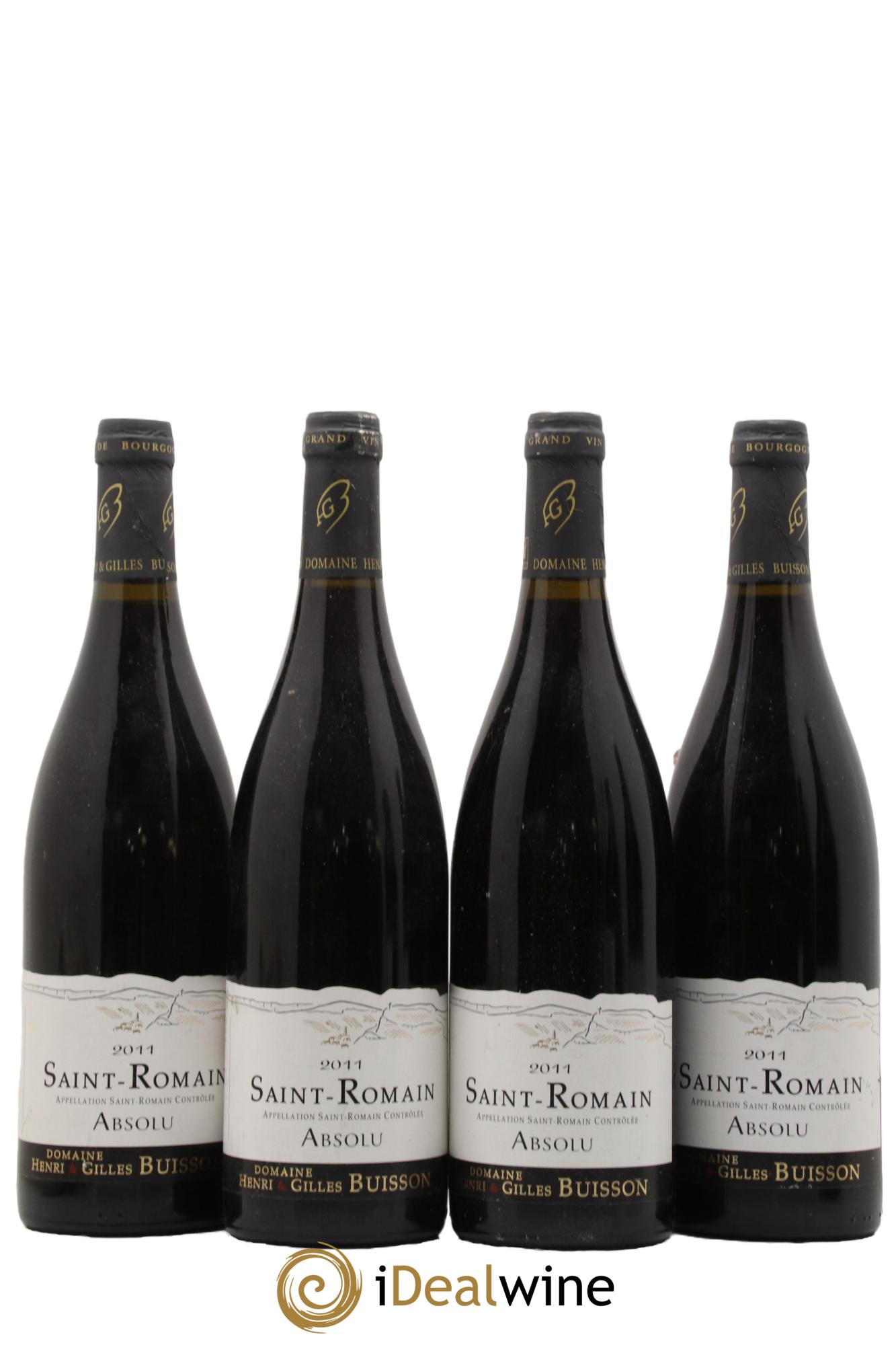 Saint-Romain Absolu Henri & Gilles Buisson 2011 - Lot de 4 bouteilles - 0