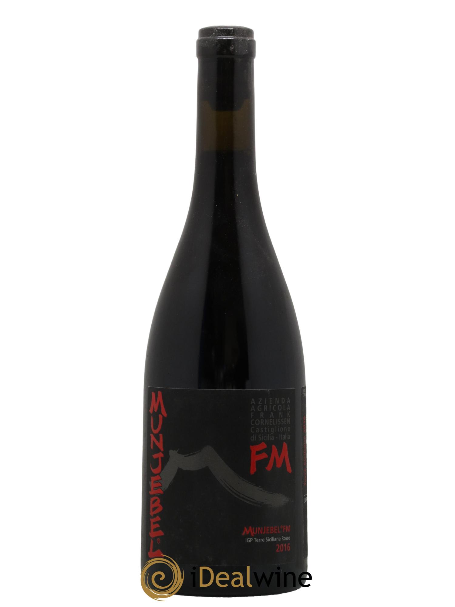 Terre Siciliane IGT Munjebel FM Frank Cornelissen 2016 - Lot de 1 bouteille - 0