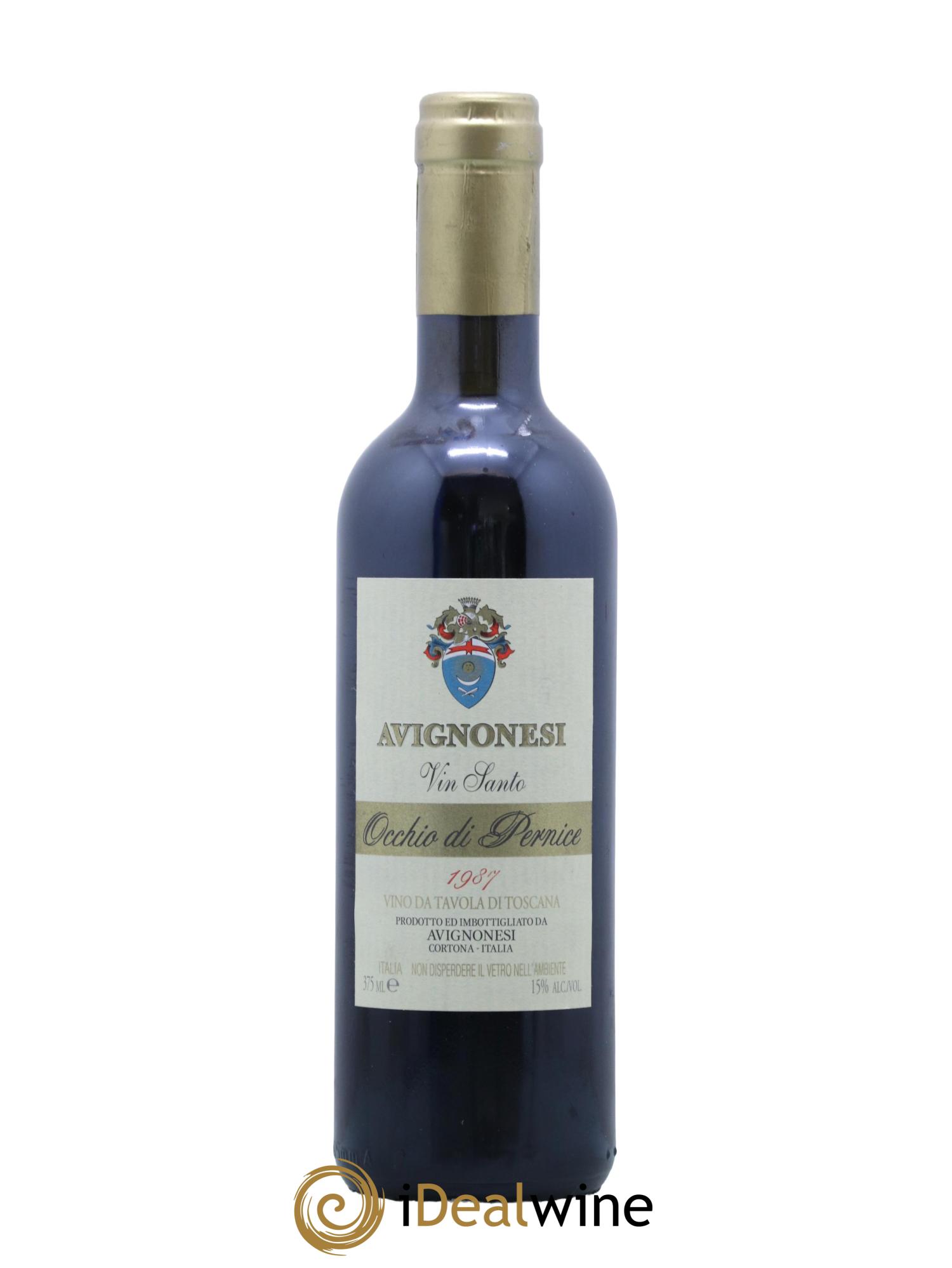 Italie Vin Santo Occhio di Pernice Avignonesi 1987 - Posten von 1 Demi-Flasche - 0
