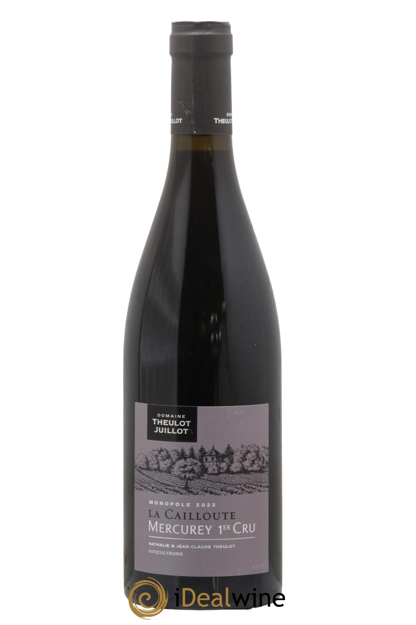 Mercurey 1er Cru La Cailloute Theulot-Juillot 2022 - Lot de 1 bouteille - 0