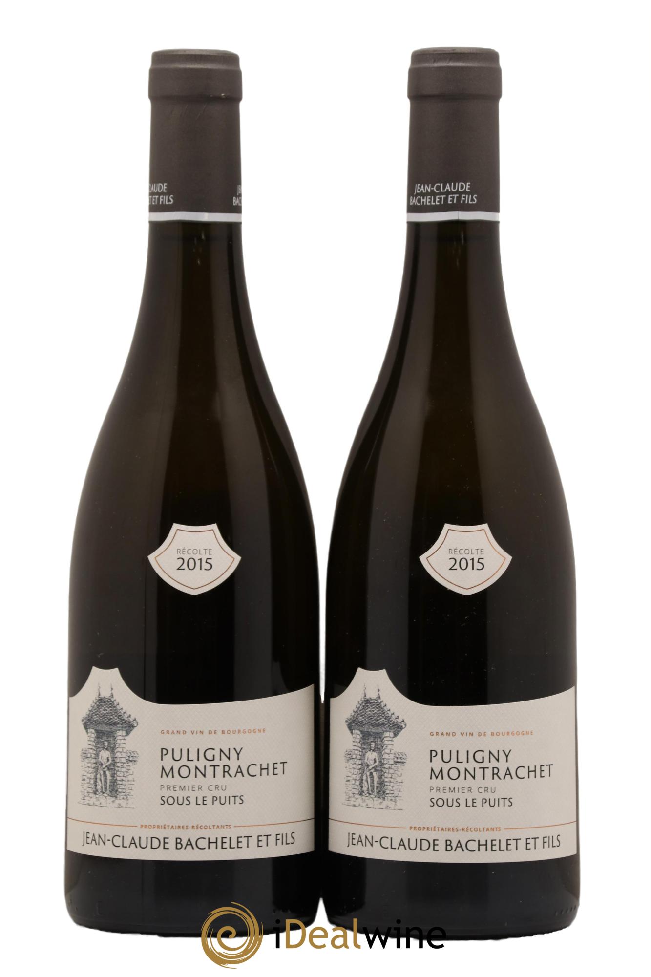 Puligny-Montrachet 1er Cru Sous le Puits Jean-Claude Bachelet (Domaine) 2015 - Lot de 2 bouteilles - 0