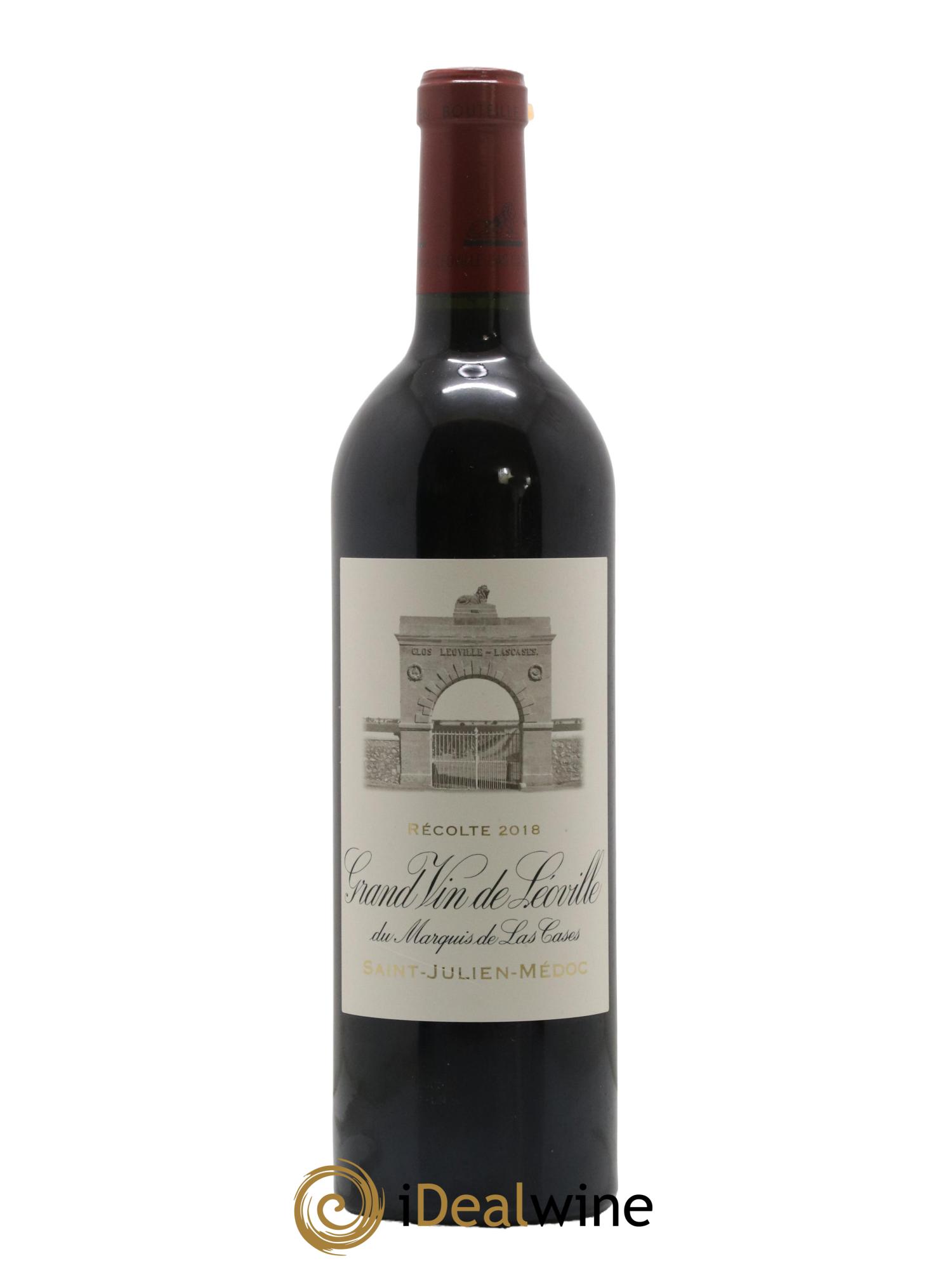 Château Léoville Las Cases 2ème Grand Cru Classé 2018 - Lot de 1 bouteille - 0
