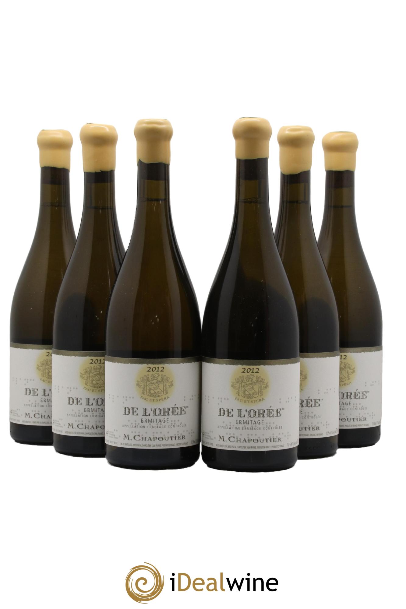 Hermitage Ermitage de l'Orée Chapoutier 2012 - Lot de 6 bouteilles - 0
