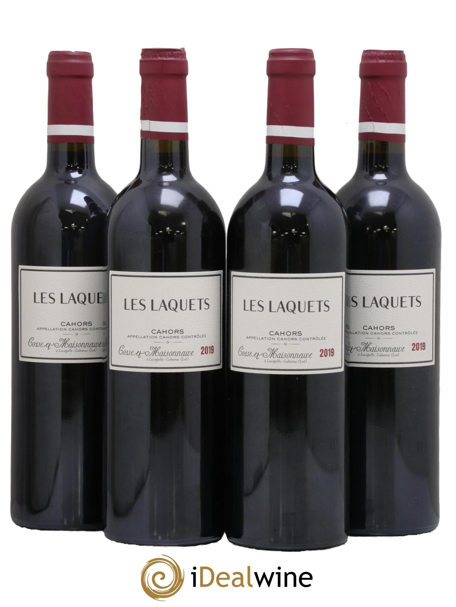Cahors Les Laquets Cosse-Maisonneuve (Domaine) 2019 - Lot de 4 bouteilles - 0