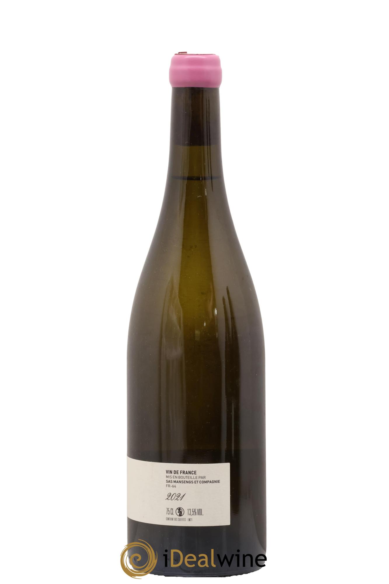 Vin de France Mansengs Jean-Baptiste Semmartin 2021 - Lot of 1 bottle - 1