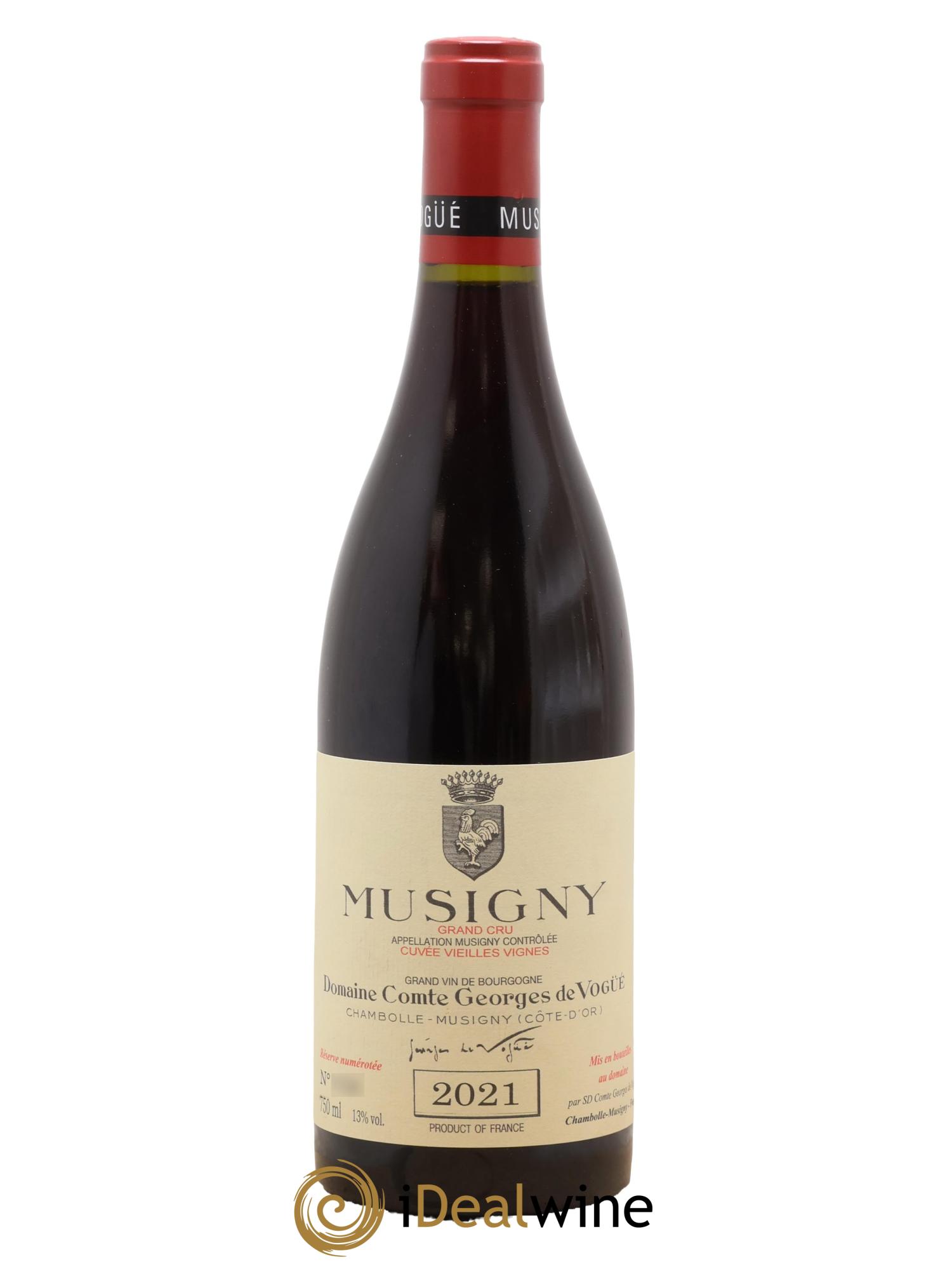 Musigny Grand Cru Cuvée Vieilles Vignes Comte Georges de Vogüé 2021 - Lot de 1 bouteille - 0