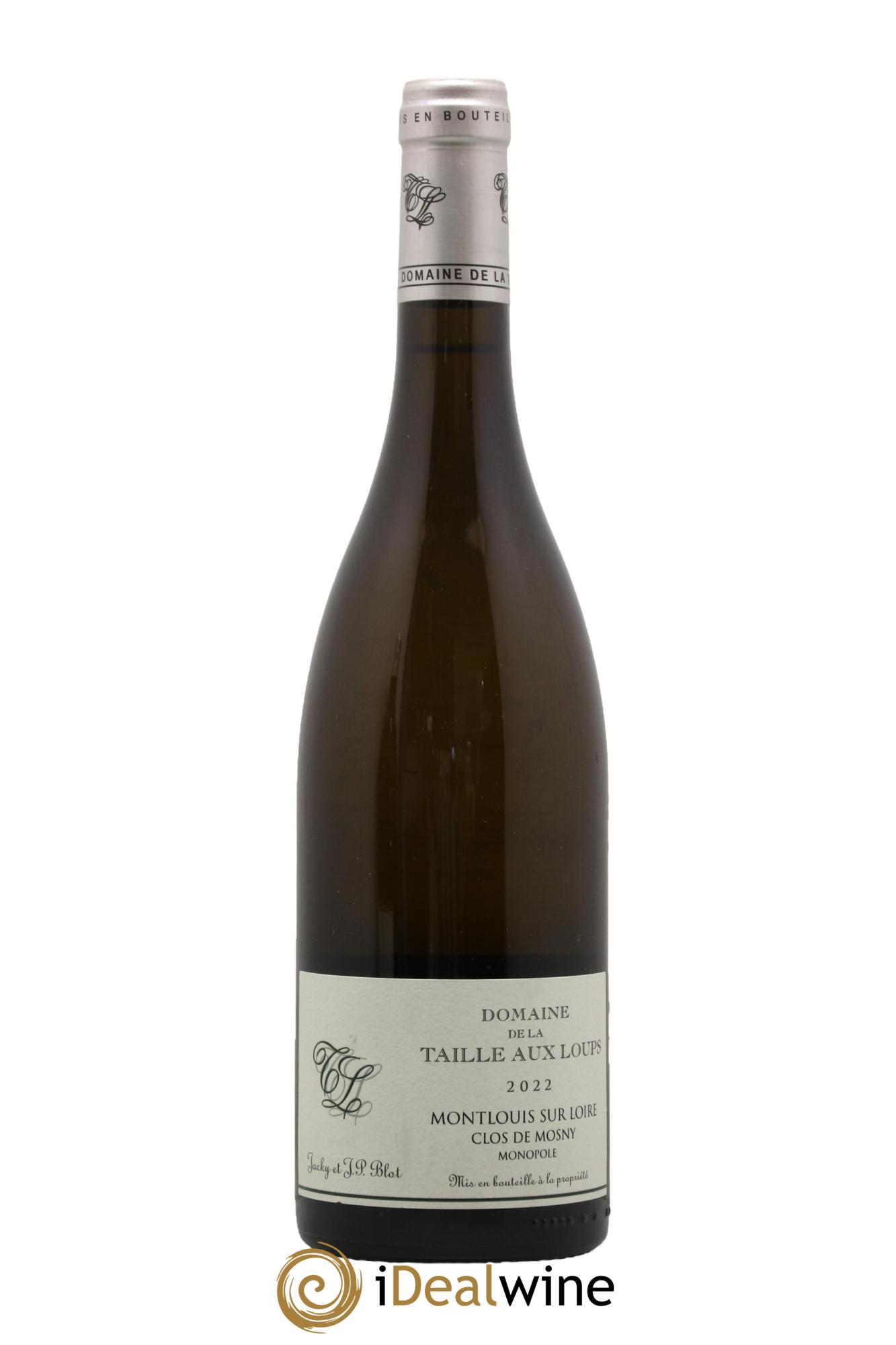 Montlouis-sur-Loire Clos de Mosny La Taille aux Loups - Jacky Blot 2022 - Lot de 1 bouteille - 0