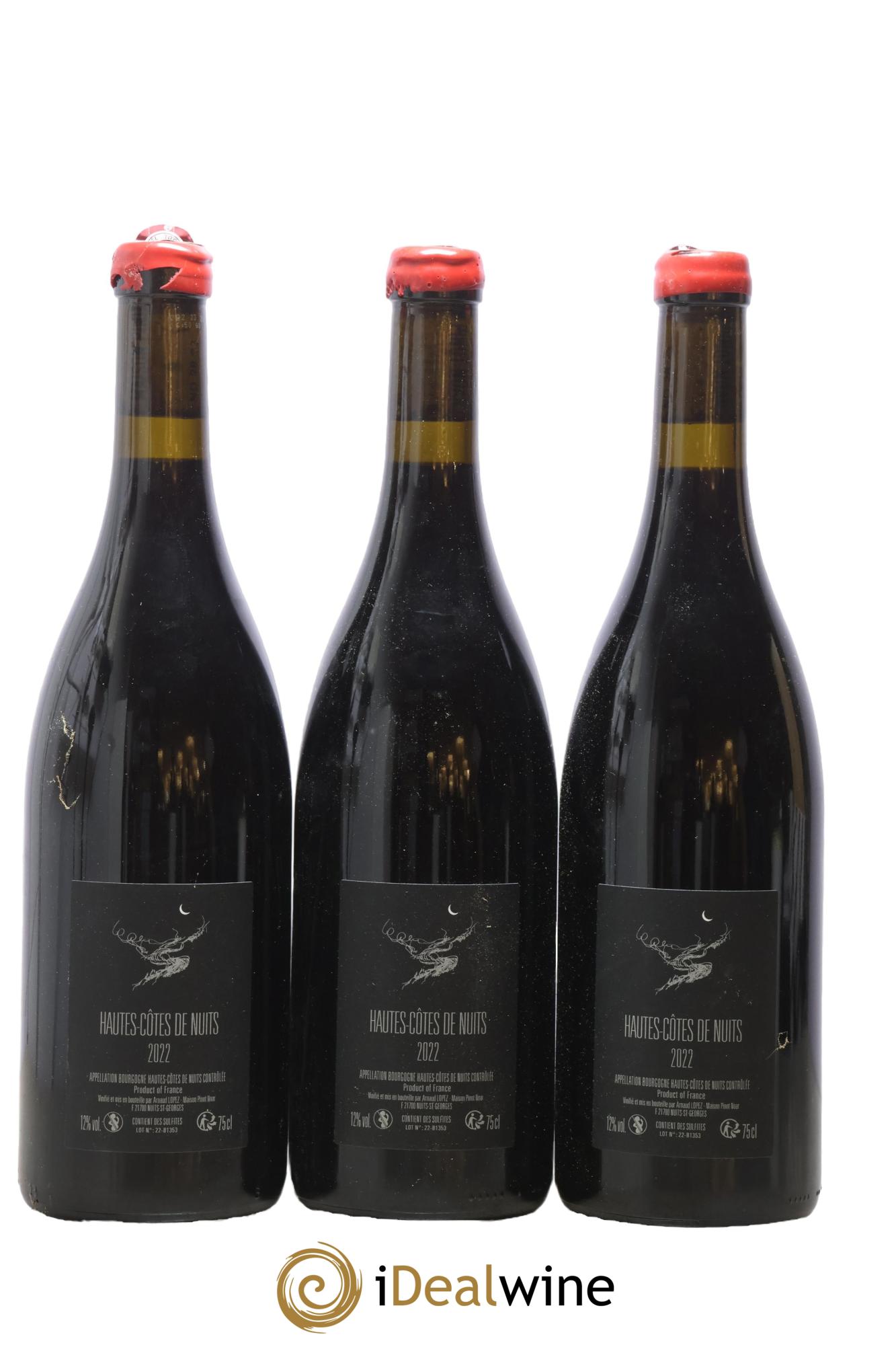 Hautes-Côtes de Nuits Chevrey Arnaud Lopez 2022 - Lot de 3 bouteilles - 1
