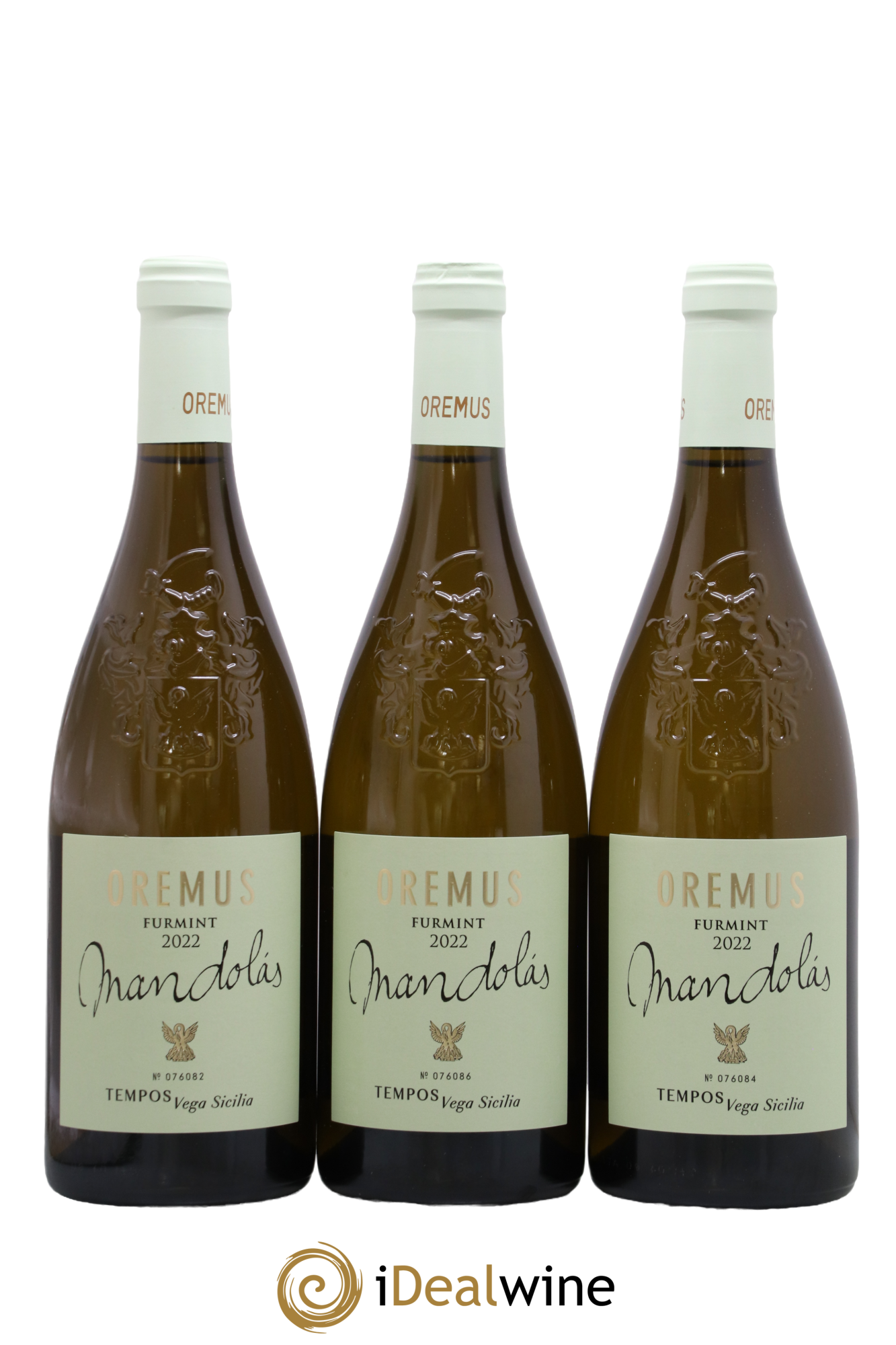 Tokaj Oremus PDO Mandolas Vega Sicilia 2022 - Lot de 3 bouteilles - 0