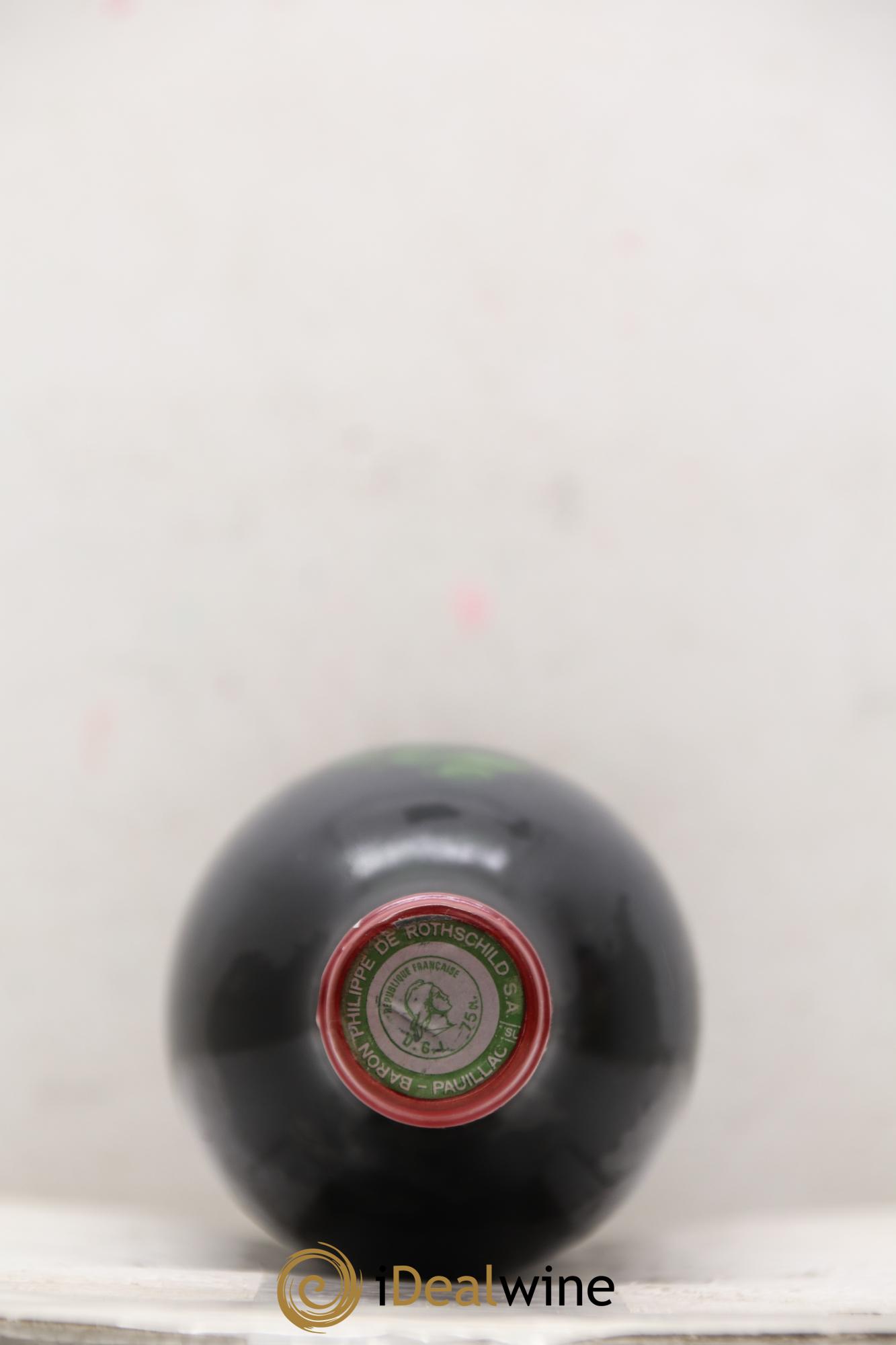 Château Mouton Rothschild 1er Grand Cru Classé 1988 - Lot de 3 bouteilles - 1