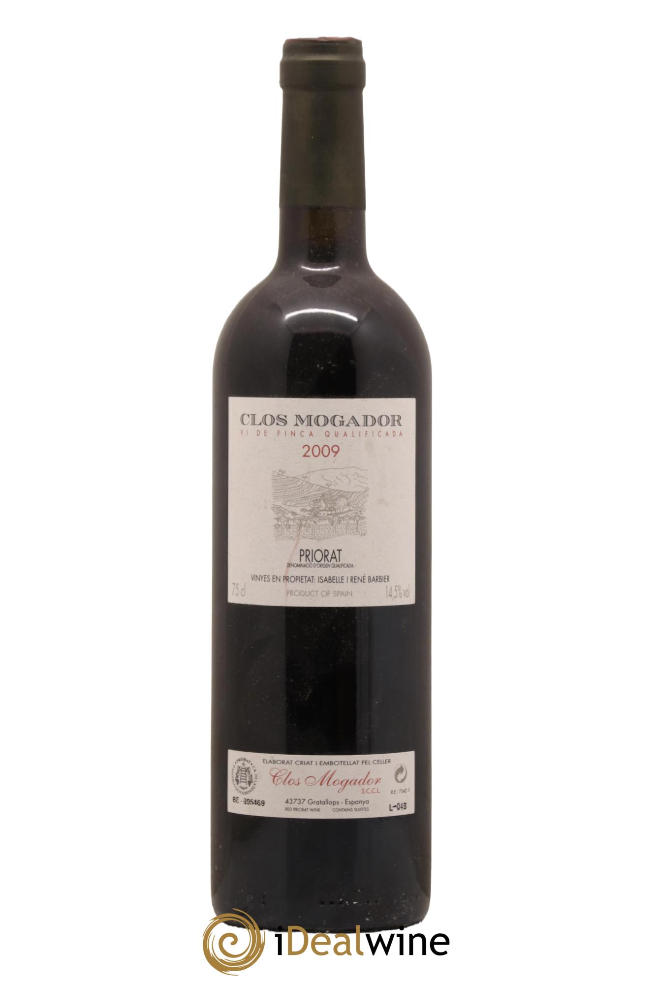 Priorat Clos Mogador DOCA René Barbier 2009 - Lot of 1 bottle - 0