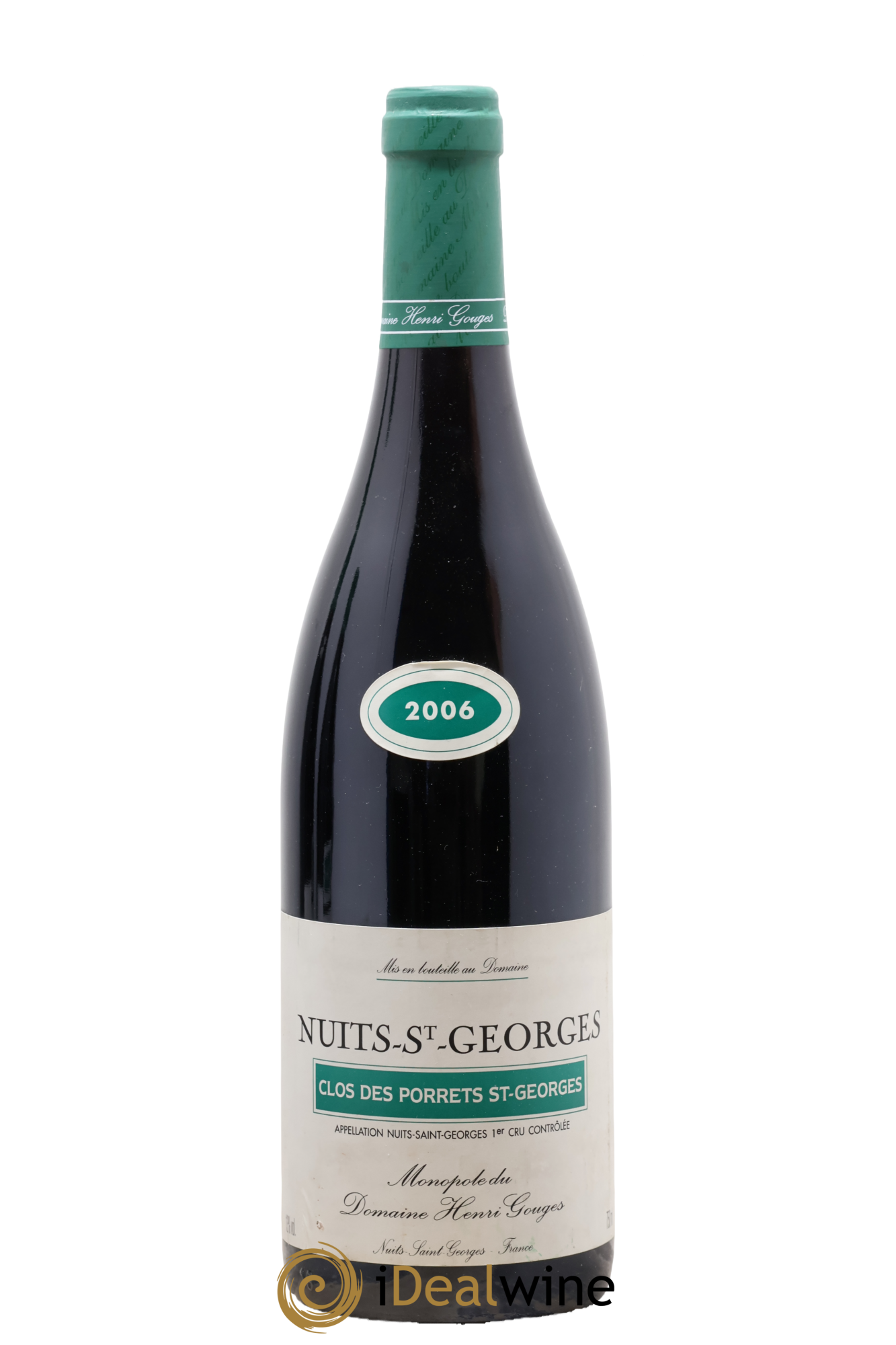 Nuits-Saint-Georges 1er Cru Clos des Porrets St Georges Henri Gouges 2006 - Lot de 1 bouteille - 0