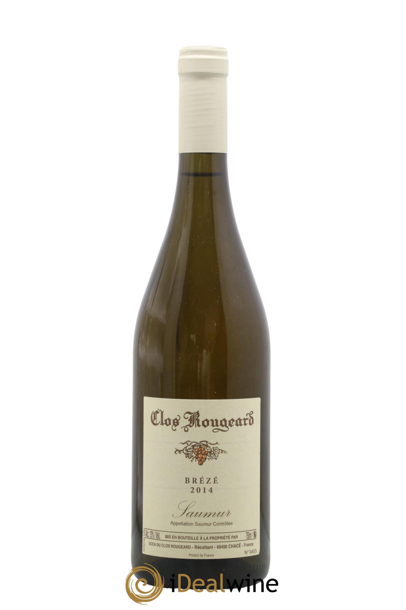 Saumur Brézé Clos Rougeard 2014 - Posten von 1 Flasche - 0
