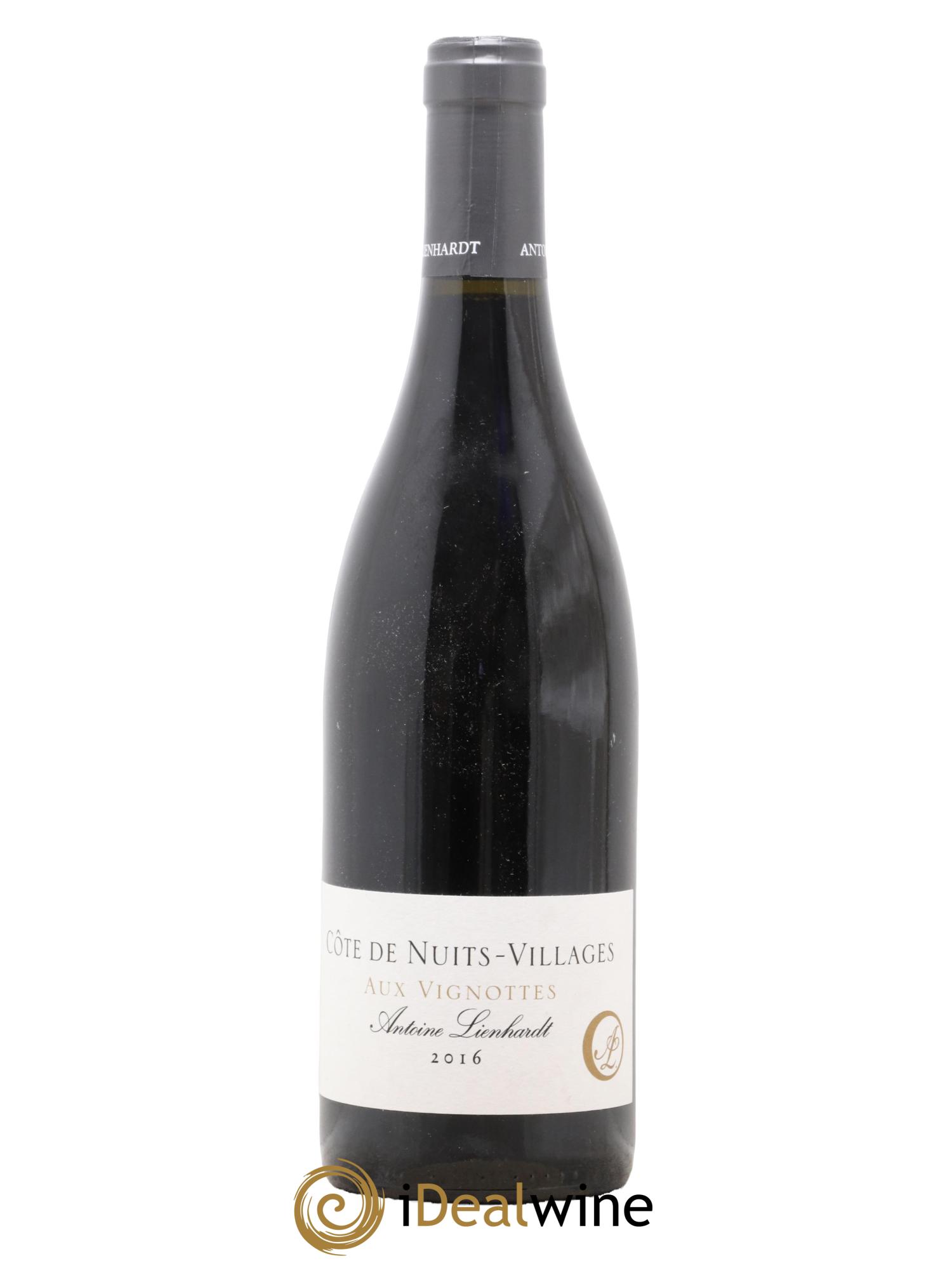 Côte de Nuits-Villages Aux Vignottes Antoine Lienhardt 2016 - Lot de 1 bouteille - 0