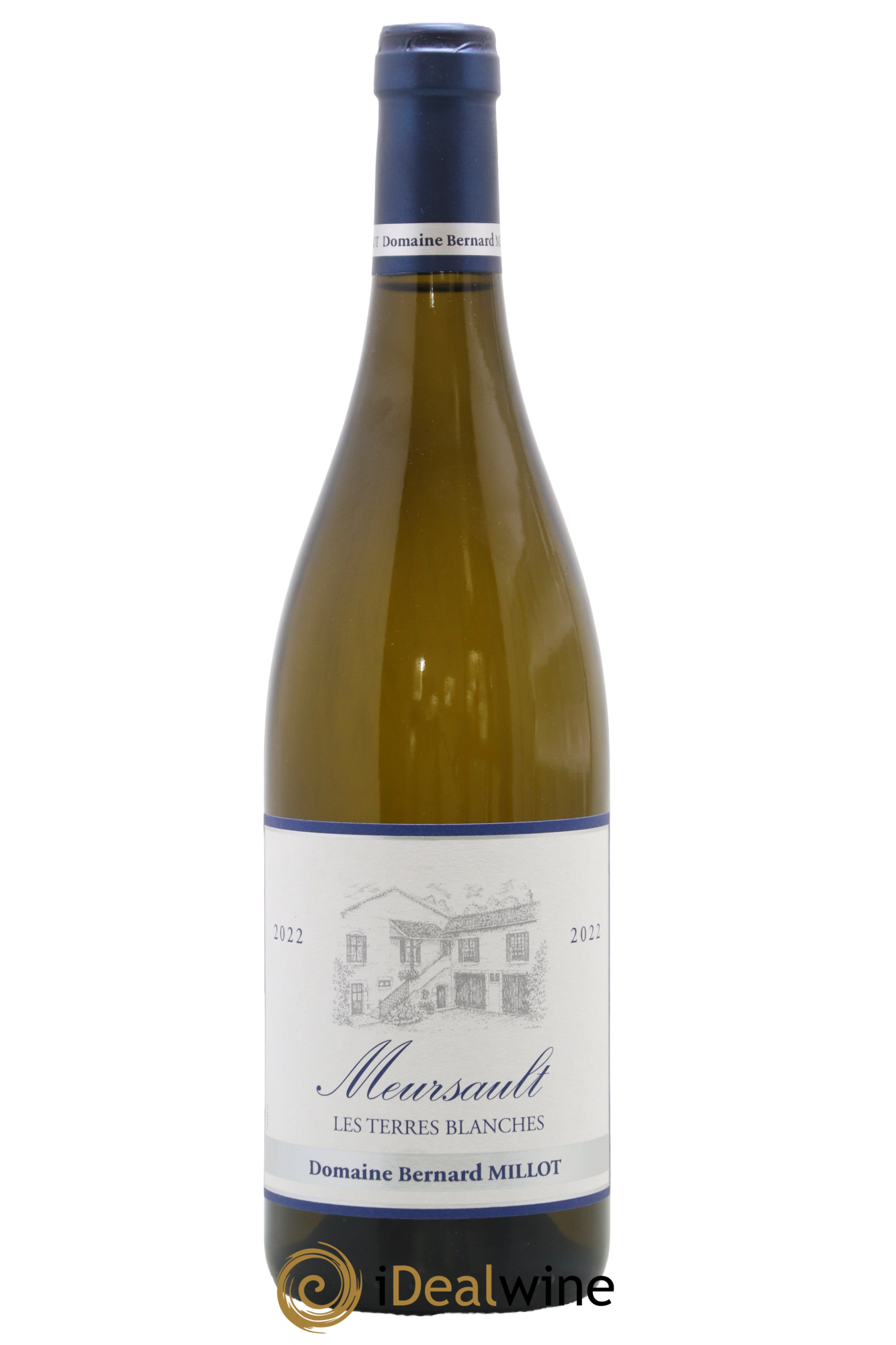 Meursault Les Terres Blanches Bernard Millot 2022 - Lot de 1 bouteille - 0